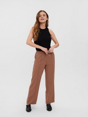 Vero Moda Stoffhose (1-tlg) Drapiert/gerafft