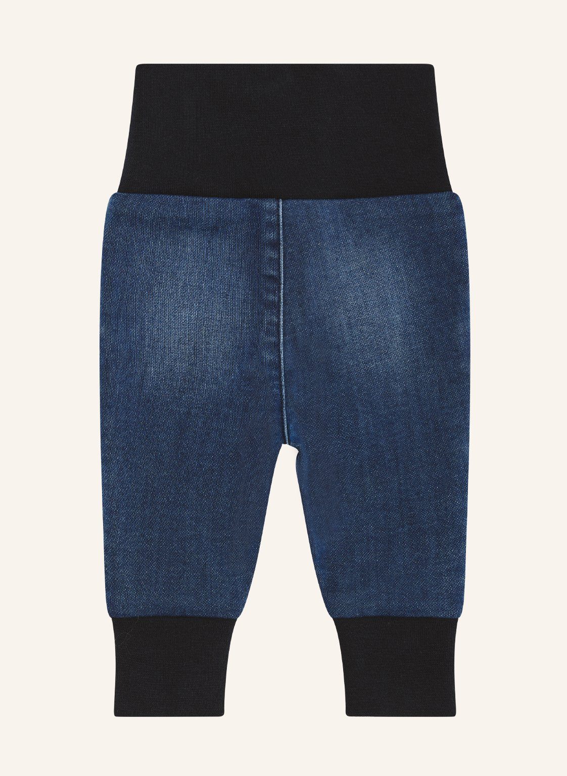 Steiff Jeans mit Hose Regular-fit-Jeans Schlupfbund Denim Wirk
