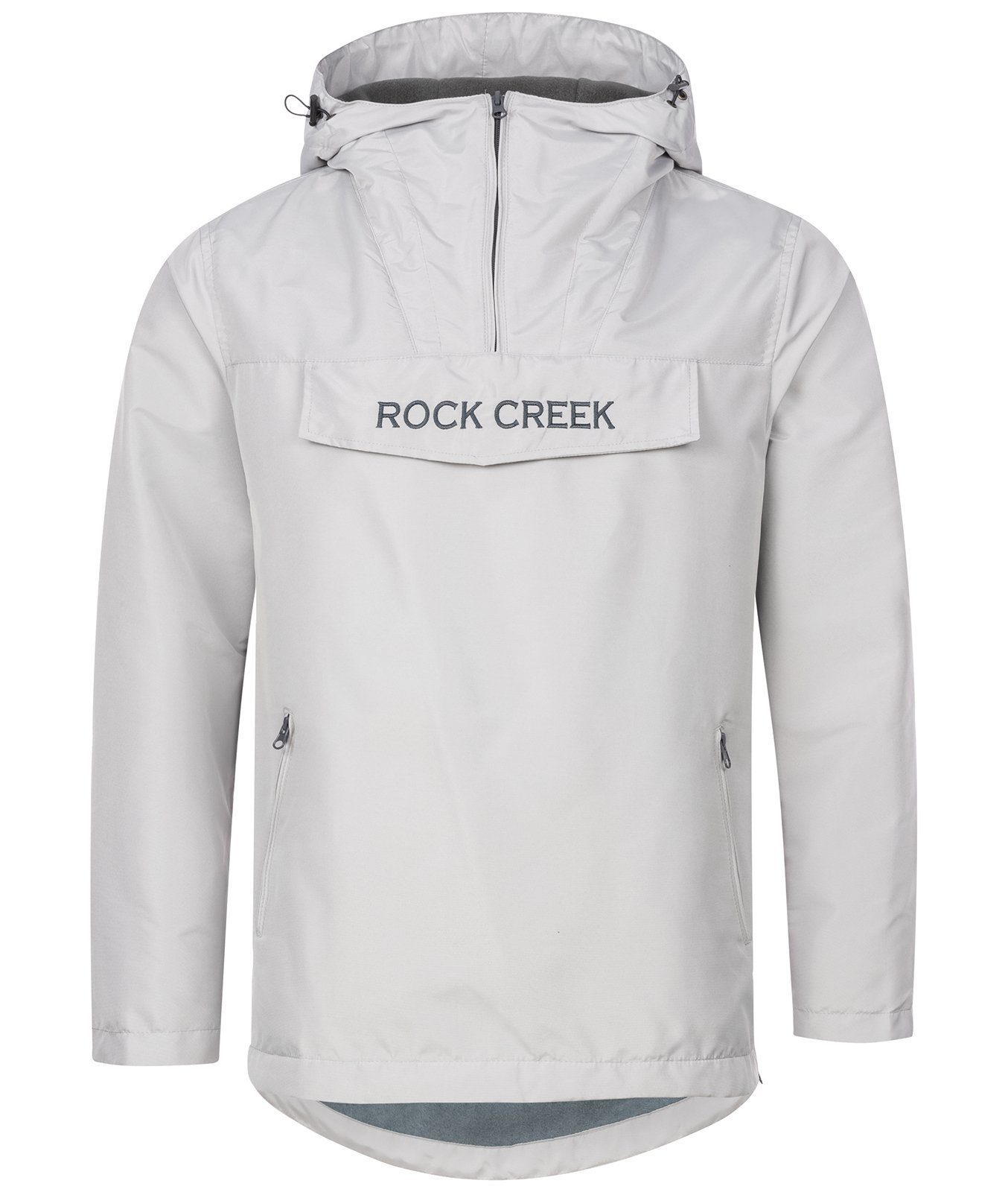 Grau H-295 Windbreaker Herren Rock Windbreaker Creek Übergangsjacke Anorak