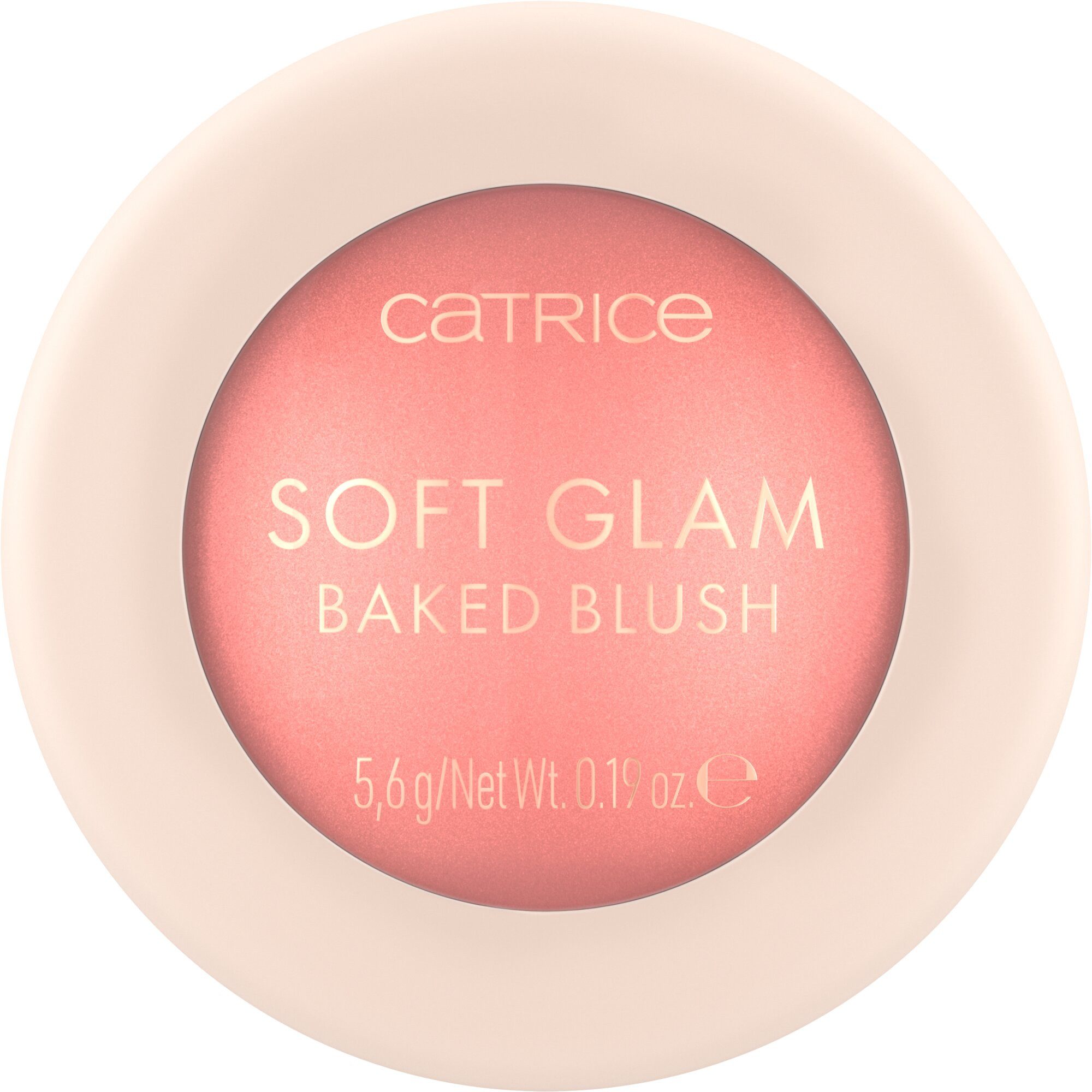 Catrice Rouge Soft Glam Baked Blush, 3-tlg., Lichtreflektierende Perlen für eine natürliche Ausstrahlung