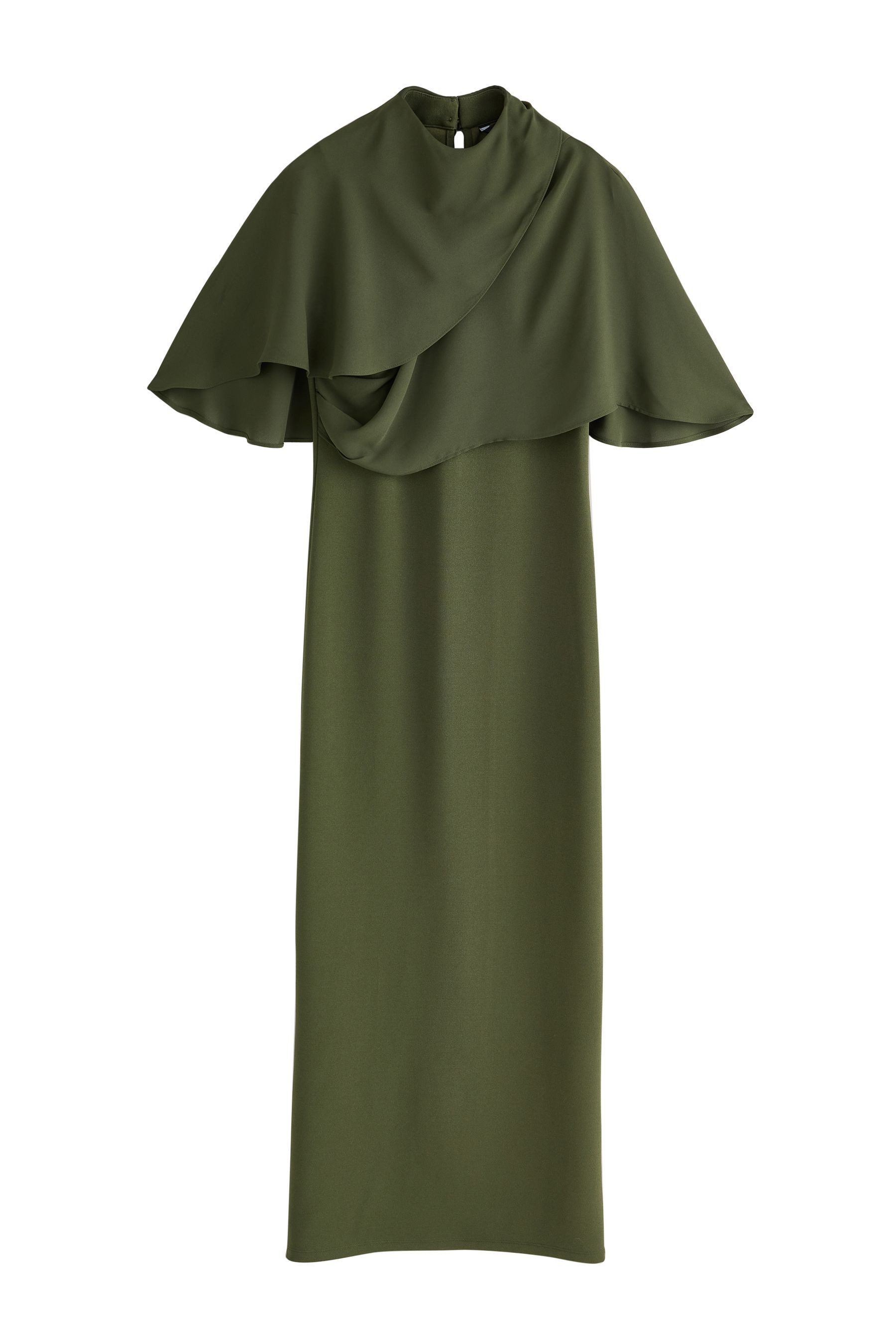 Next Maxikleid Transparentes Cape-Maxikleid für besondere Anlässe (1-tlg)