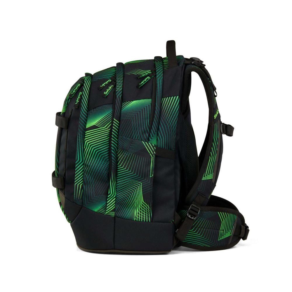 Satch Schulrucksack Pack (3tlg, inkl. Schlamperbox und Sporttasche)
