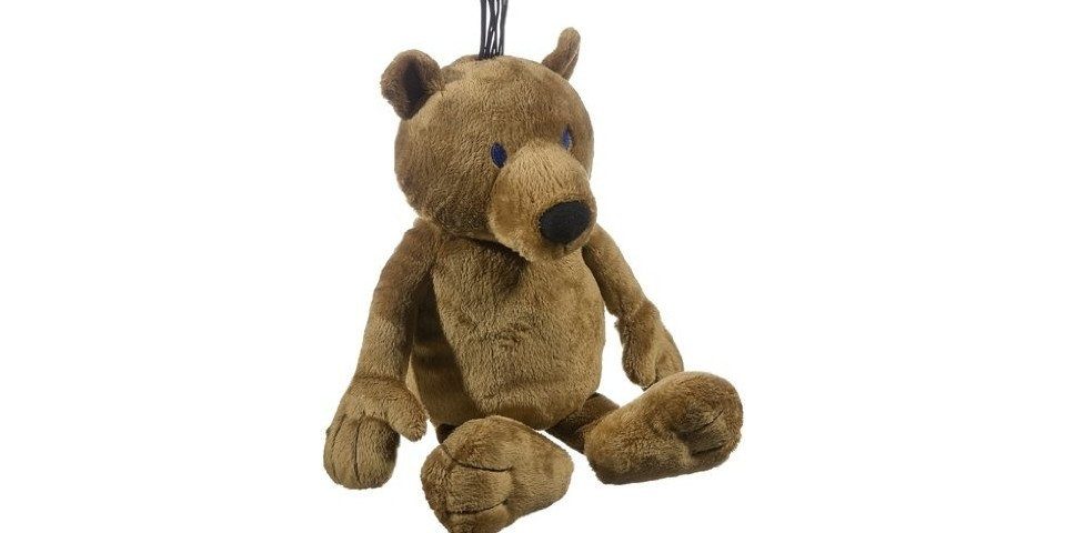 Heunec Plush Teddy Bear - Approximately 24 Cm (9.5 Inches), Soft Curly Material, Assorted Colors - View #3
