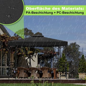 Randaco Pavillon-Ersatzdach Ersatzdach Dachplane 150g/m2 für Partyzelt Pavillondach 3x3M