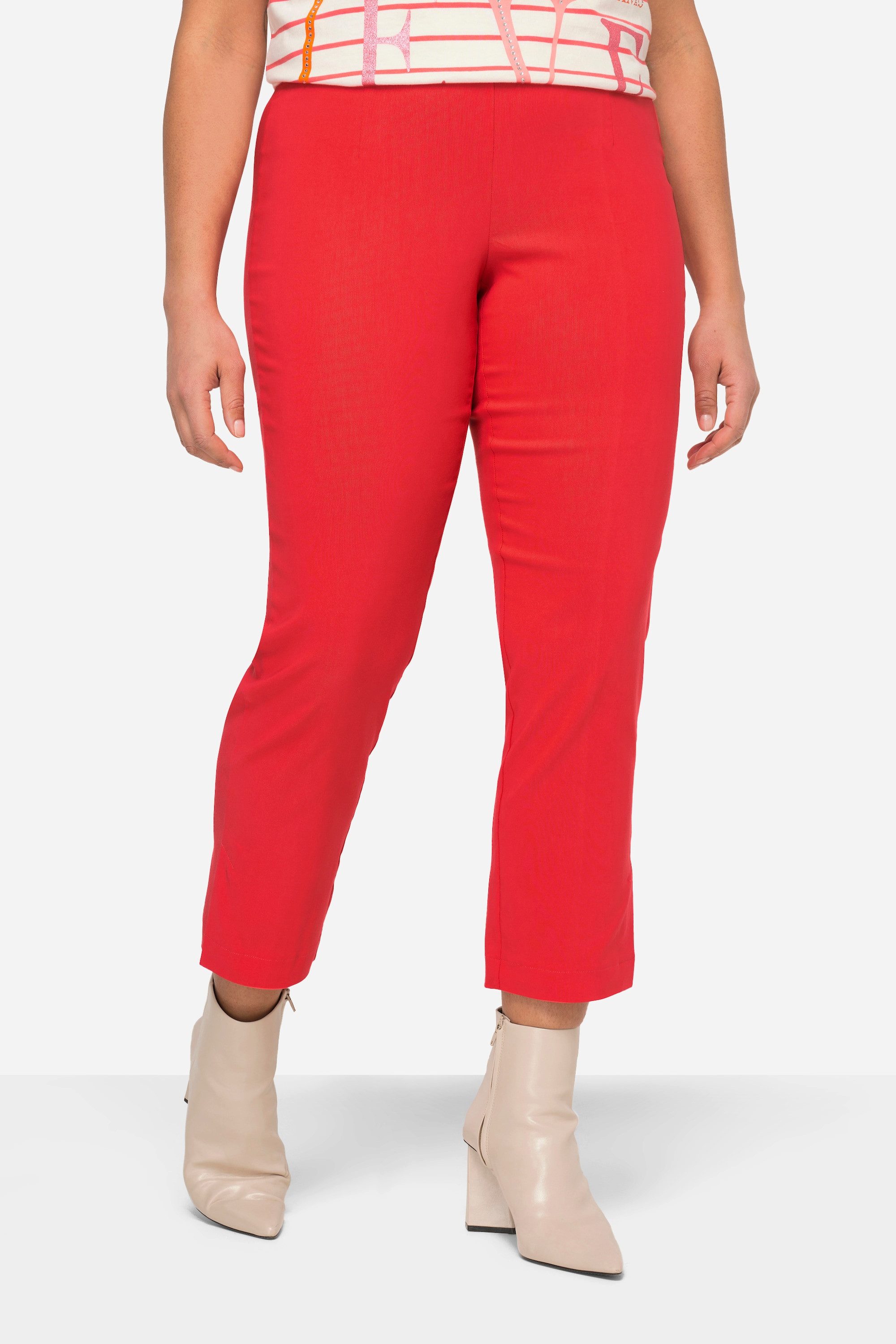 MIAMODA Stoffhose Bengalinhose Slim Fit Seitenstreifen günstig online kaufen
