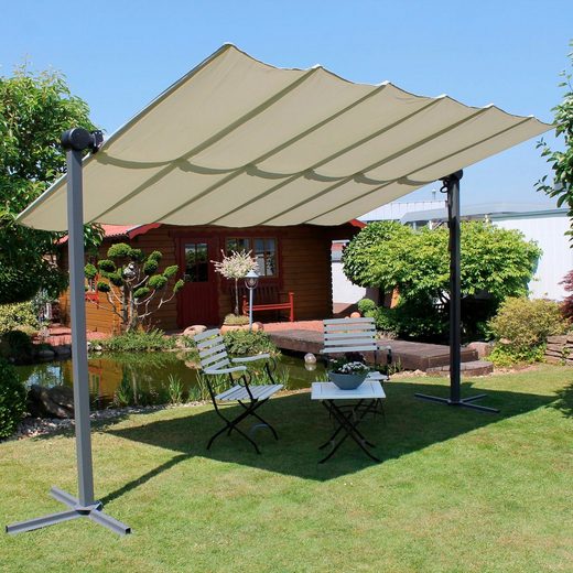 Leco Pavillon »Waved«, BxT 250x350 cm, mit Sonnendach online kaufen OTTO