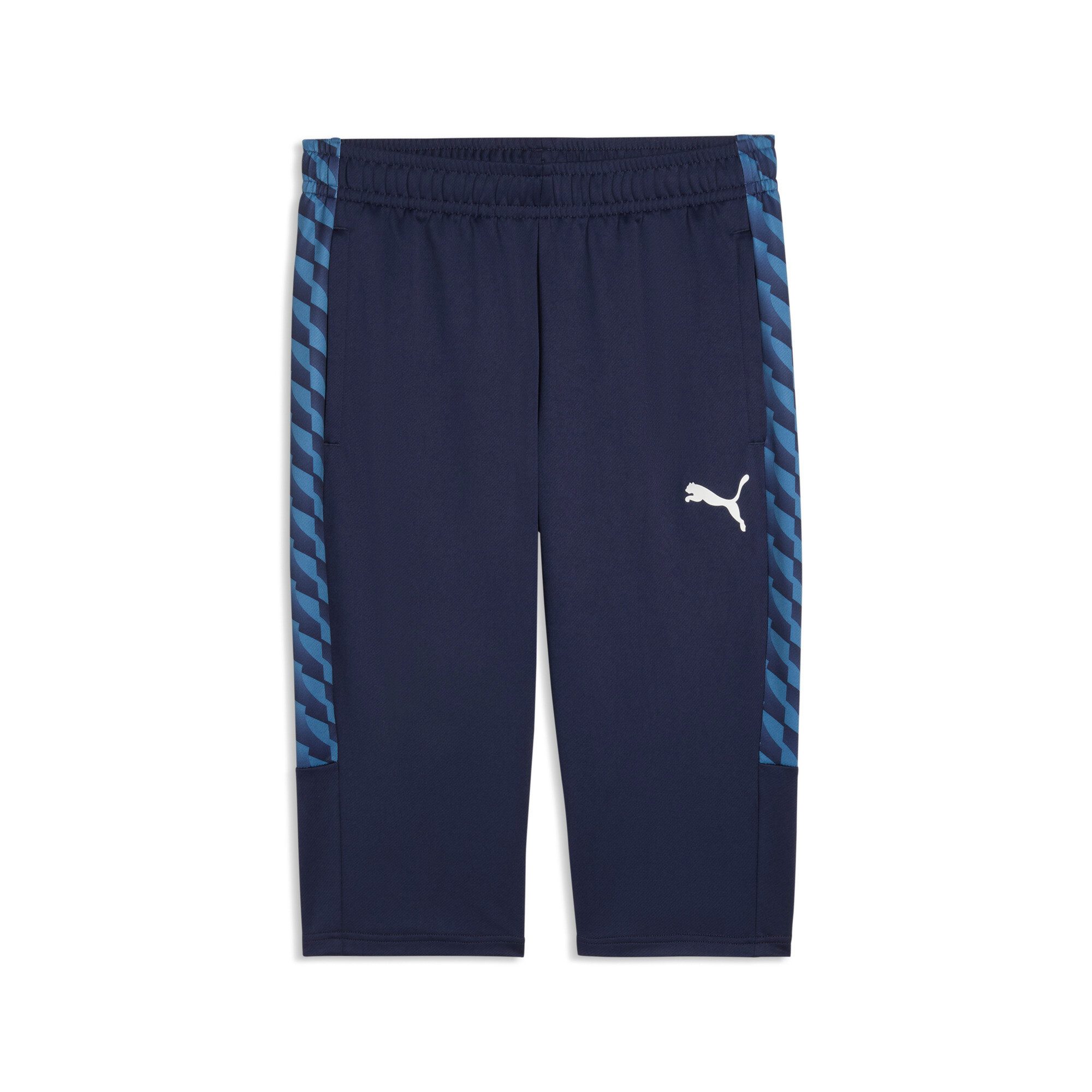 PUMA Trainingshose TEAMLIGA26 TRAINING 34 PANTS atmungsaktives Material, mit Reißverschlusstaschen