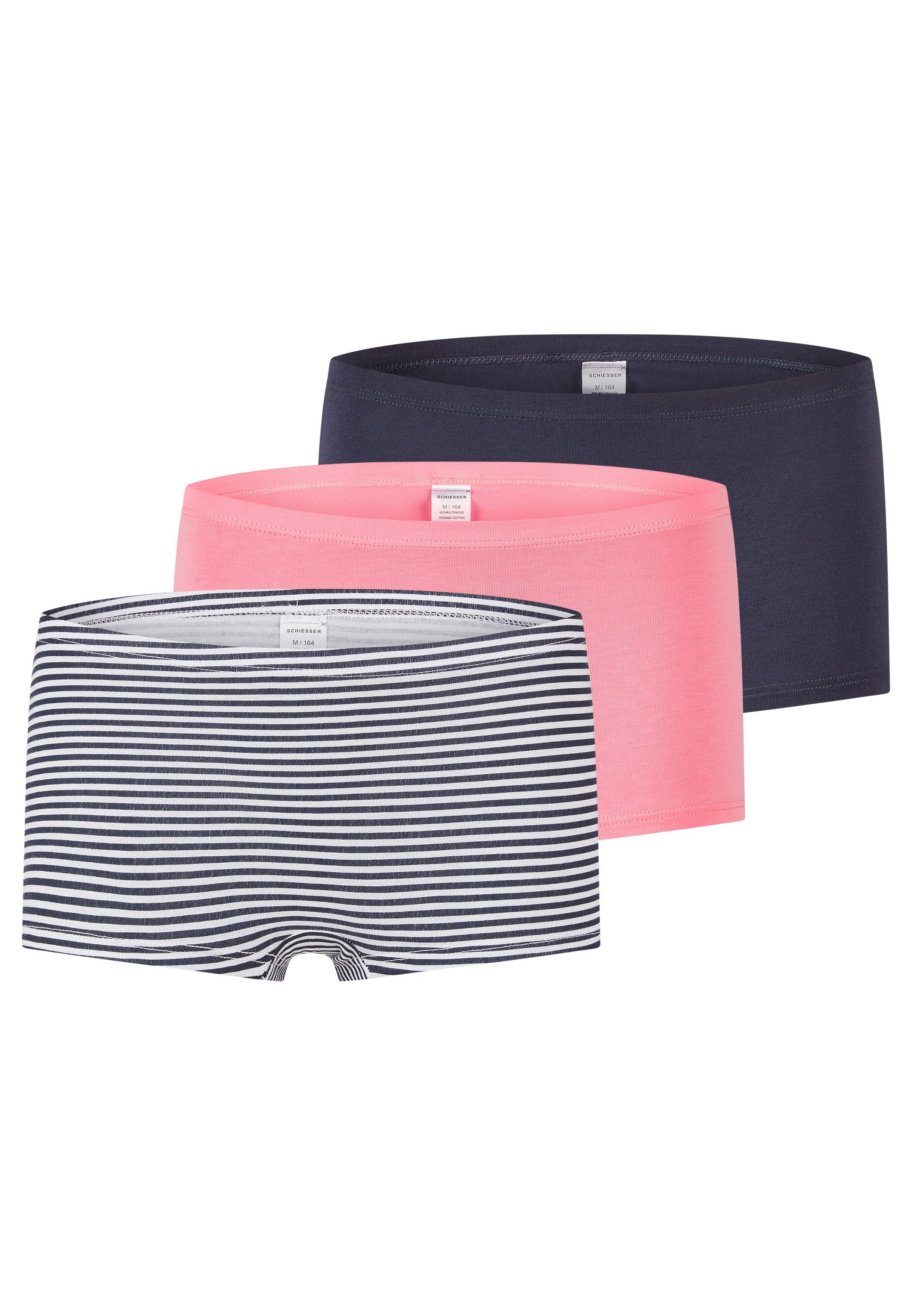 Panty 3er Pack Teens Girls 95/5 Organic Cotton