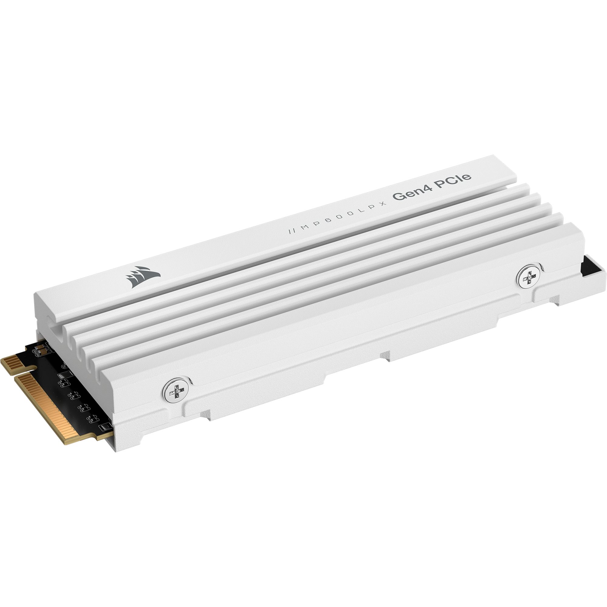 Corsair Corsair MP600 PRO LPX 2 TB, SSD, (PCIe 4.0 x4, NVMe 1.4, M.2 2280) interne SSD (2.000 GB) M2" 7.100 MB/S Lesegeschwindigkeit, 6.800 MB/S Schreibgeschwindigkeit, PCIe 4.0 x4, NVMe 1.4, M.2 2280