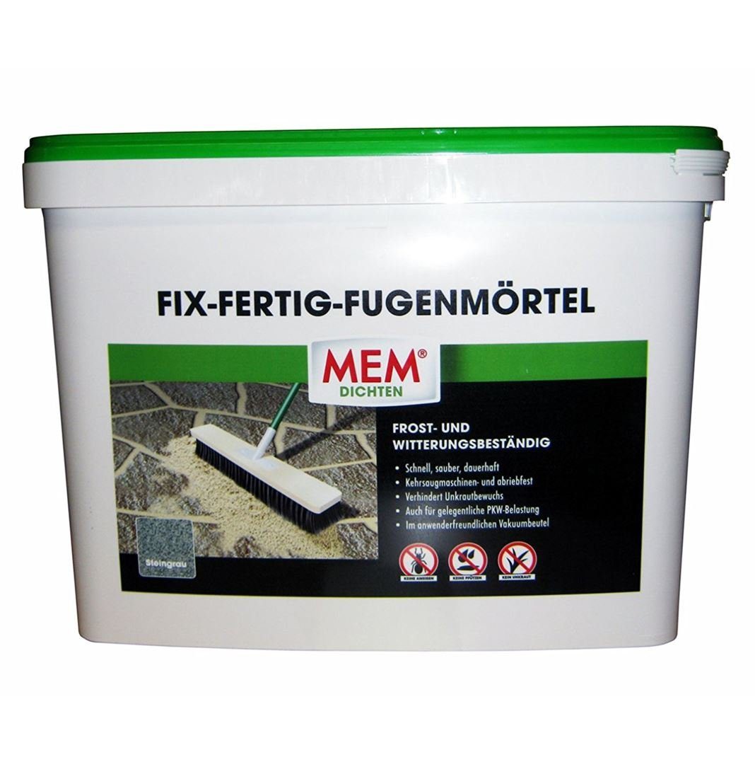 MEM Bauchemie Fugenmörtel MEM Fix Применить Fugenmörtel Steingrau 25 Kg