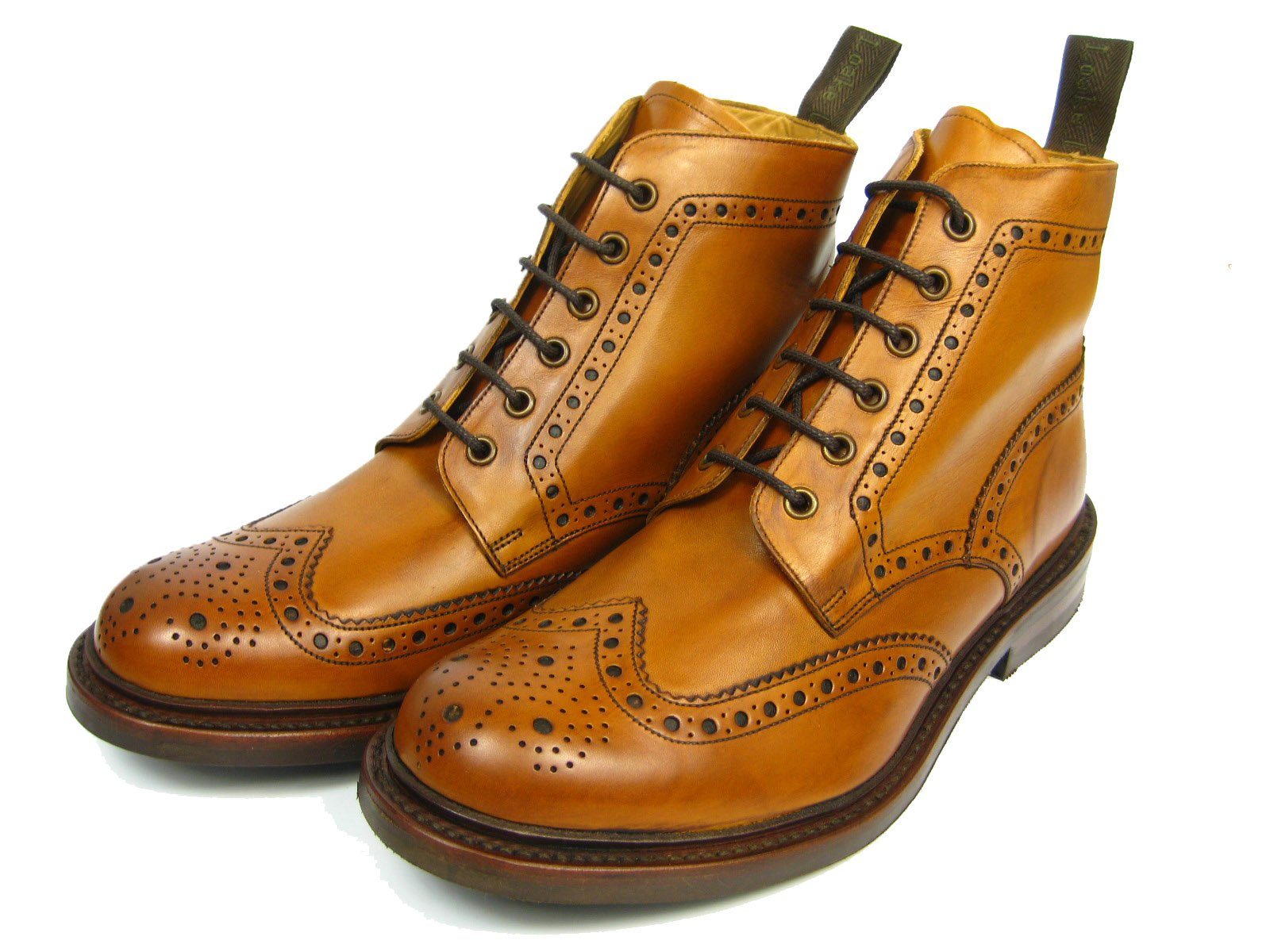 Loake Loake-Bedale-Tan Schnürboots