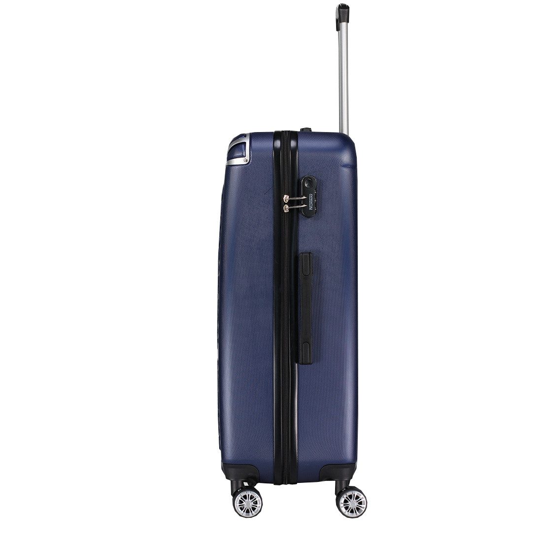 Geographical Norway Kofferset Robuste Rollkoffer Softless, 4 Rollen, (3 tlg), Leichte Hartschalenkoffer aus ABS-Kunststoff, versch. Größen