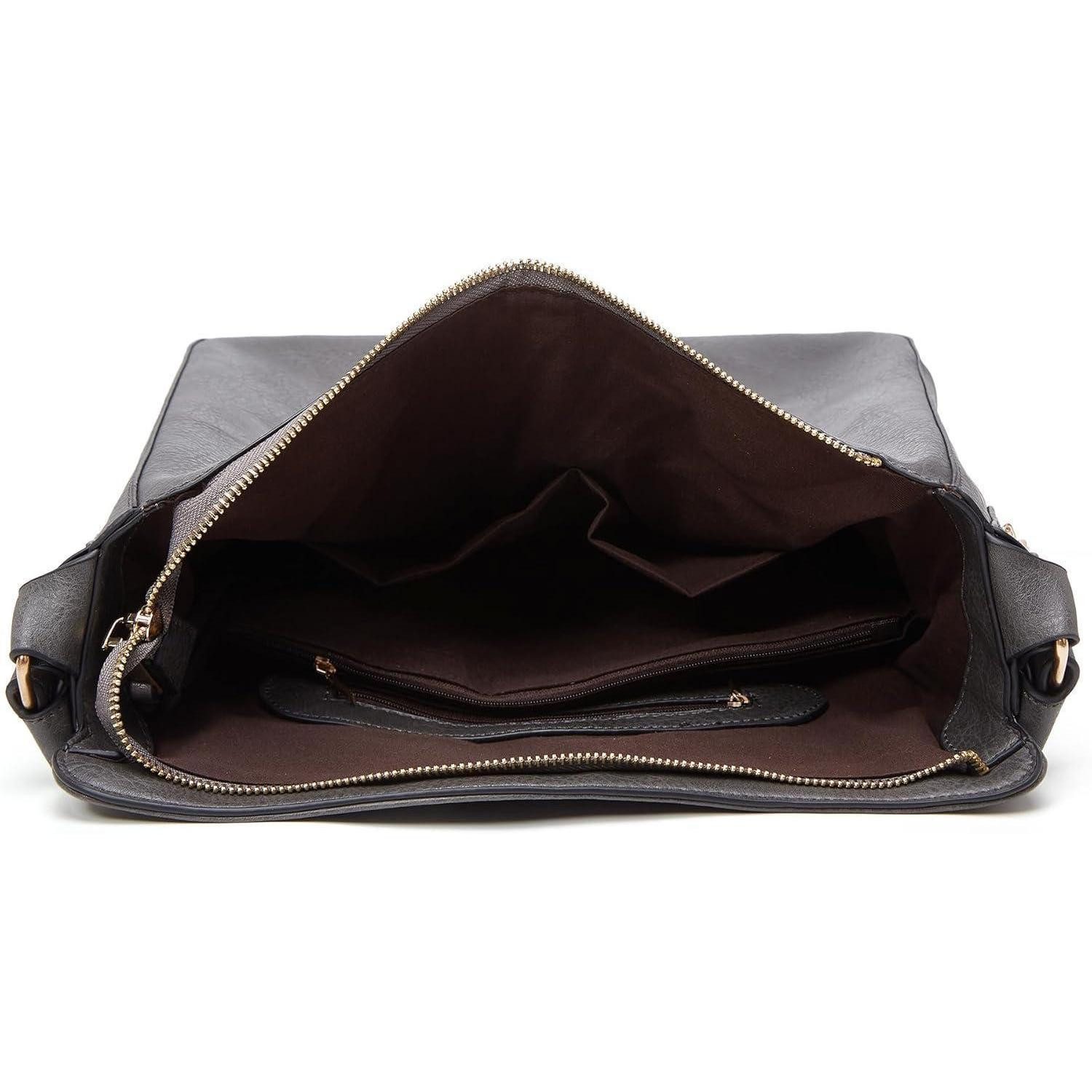 LuxusKollektion Handtasche Damentaschen-Set Handtasche Damen PU Leder Schultertasche Hobo