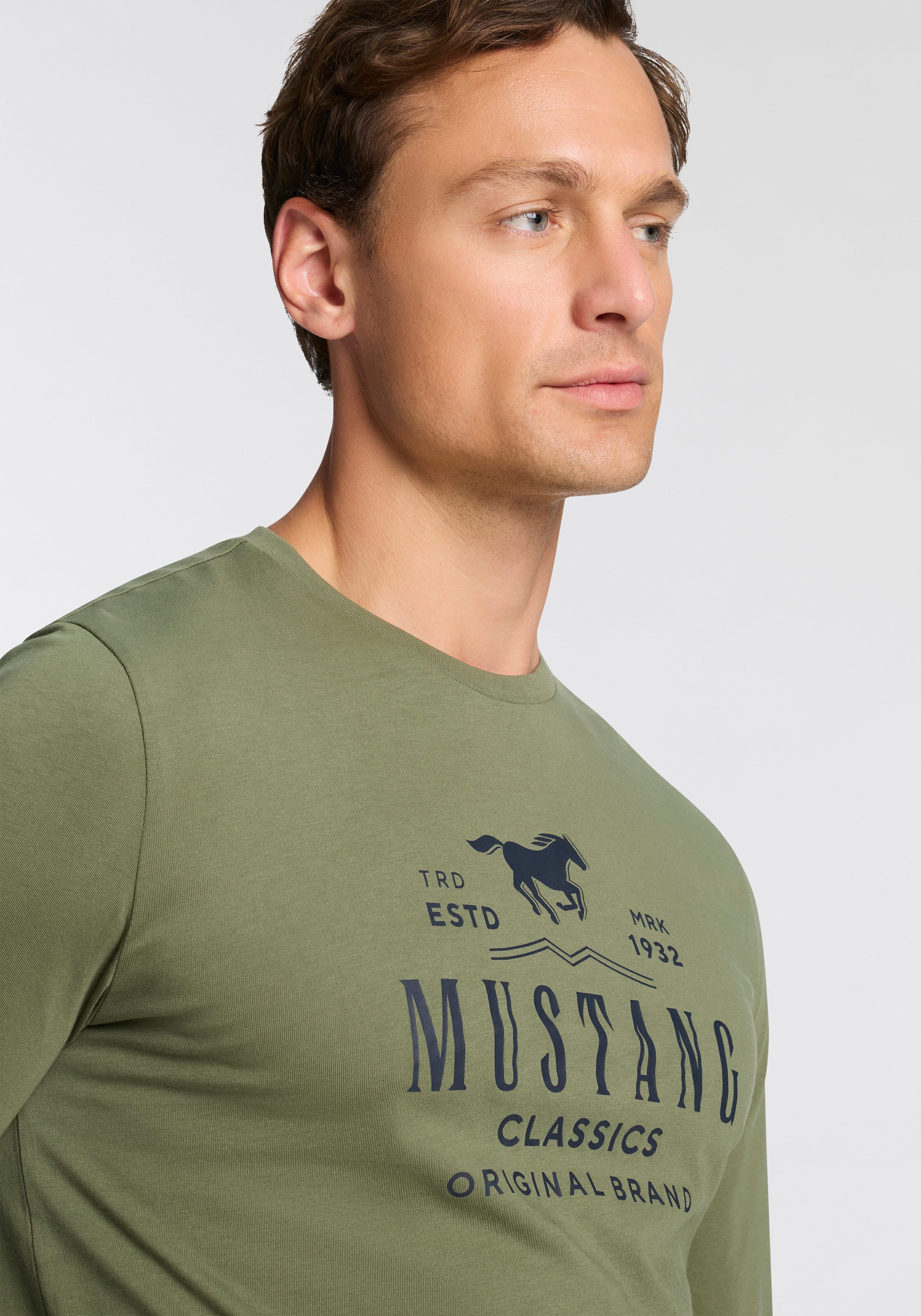 MUSTANG Langarmshirt Style Adrian