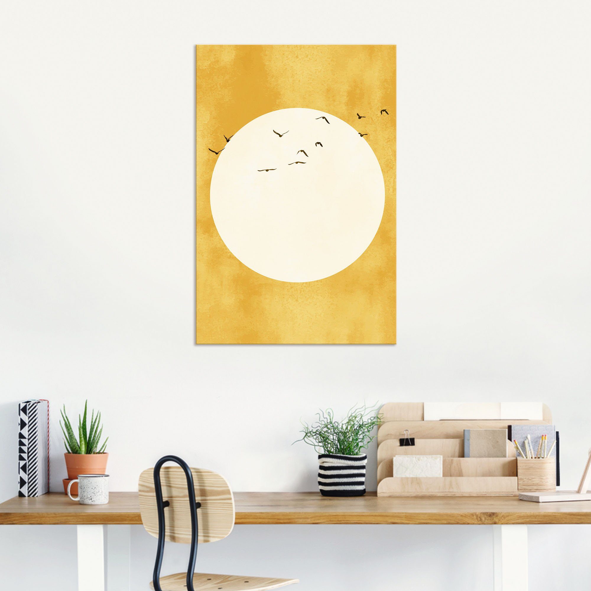 Wandbild als Ewiger (1 Himmelsbilder oder Artland Wandaufkleber Sonnenschein, versch. Poster Leinwandbild, Alubild, in Größen St),
