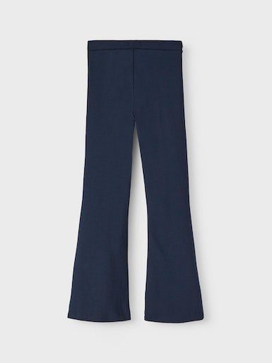 Name It Jerseyhose NKFFRIKKALI für Mädchen mit ausgestelltem Bein und Viskose unifarben, casual, ausgestellt, Viskosemix, ohne Kragen – Bild 5 von 5