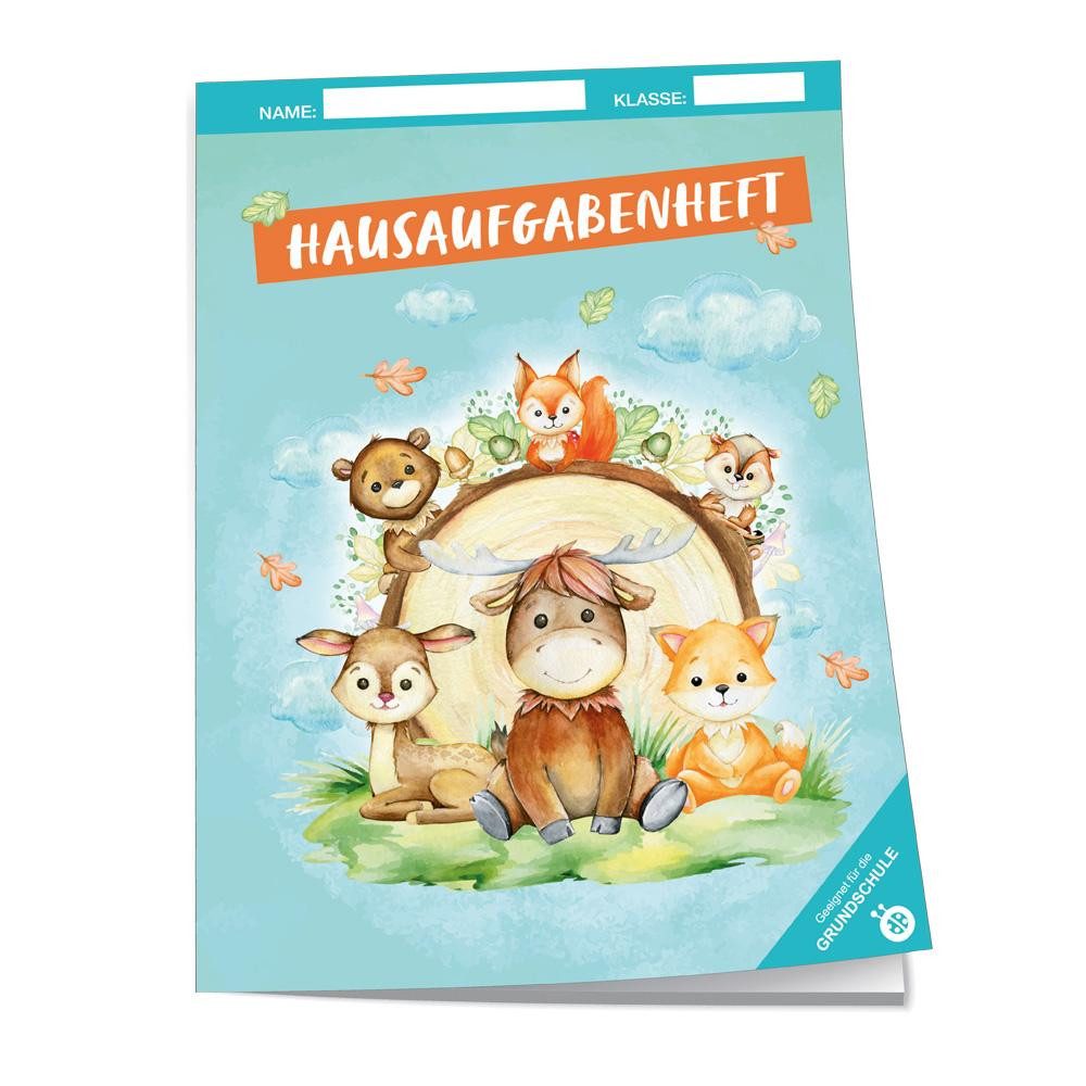 Trötsch Verlag Notizbuch Trötsch Hausaufgabenheft Grundschule Waldfreunde