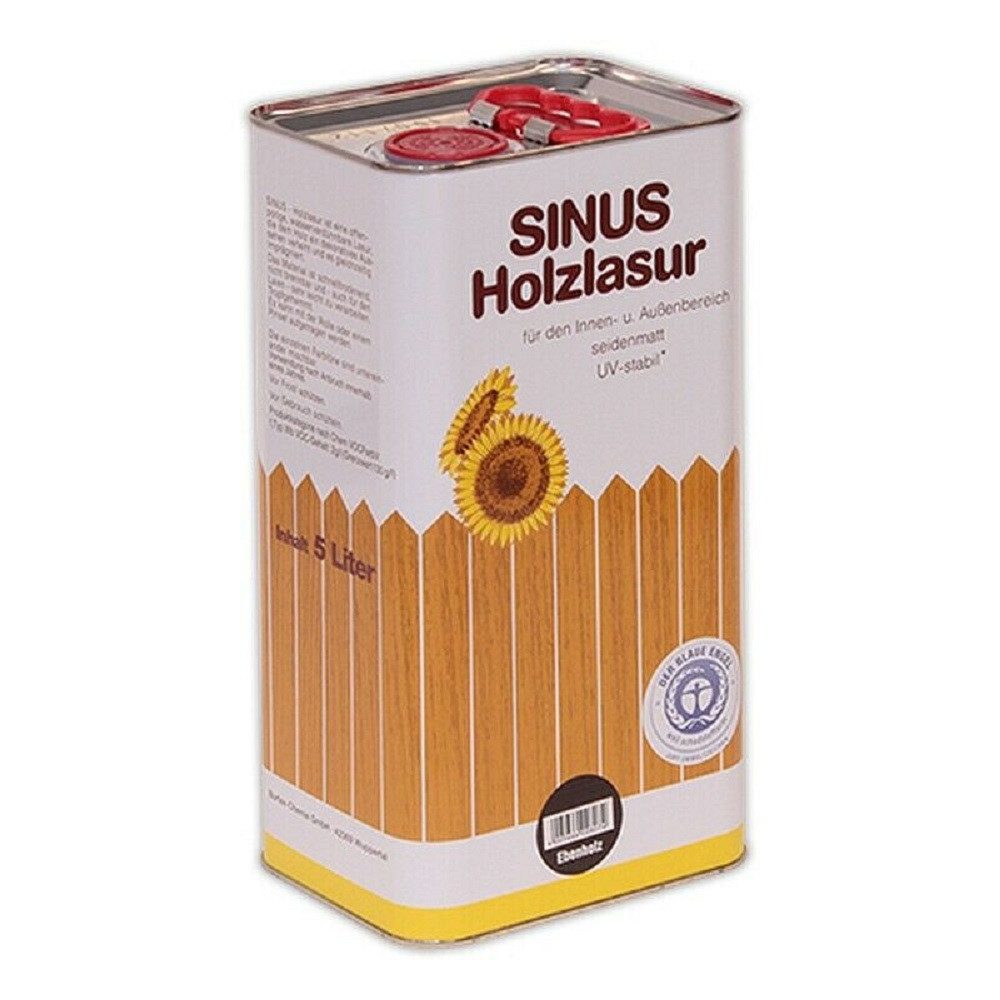 Burtex Holzschutzlasur SINUS Holzschutzlasur Holzlasur UV-Schutz Innen- & Außen in 14 Farben