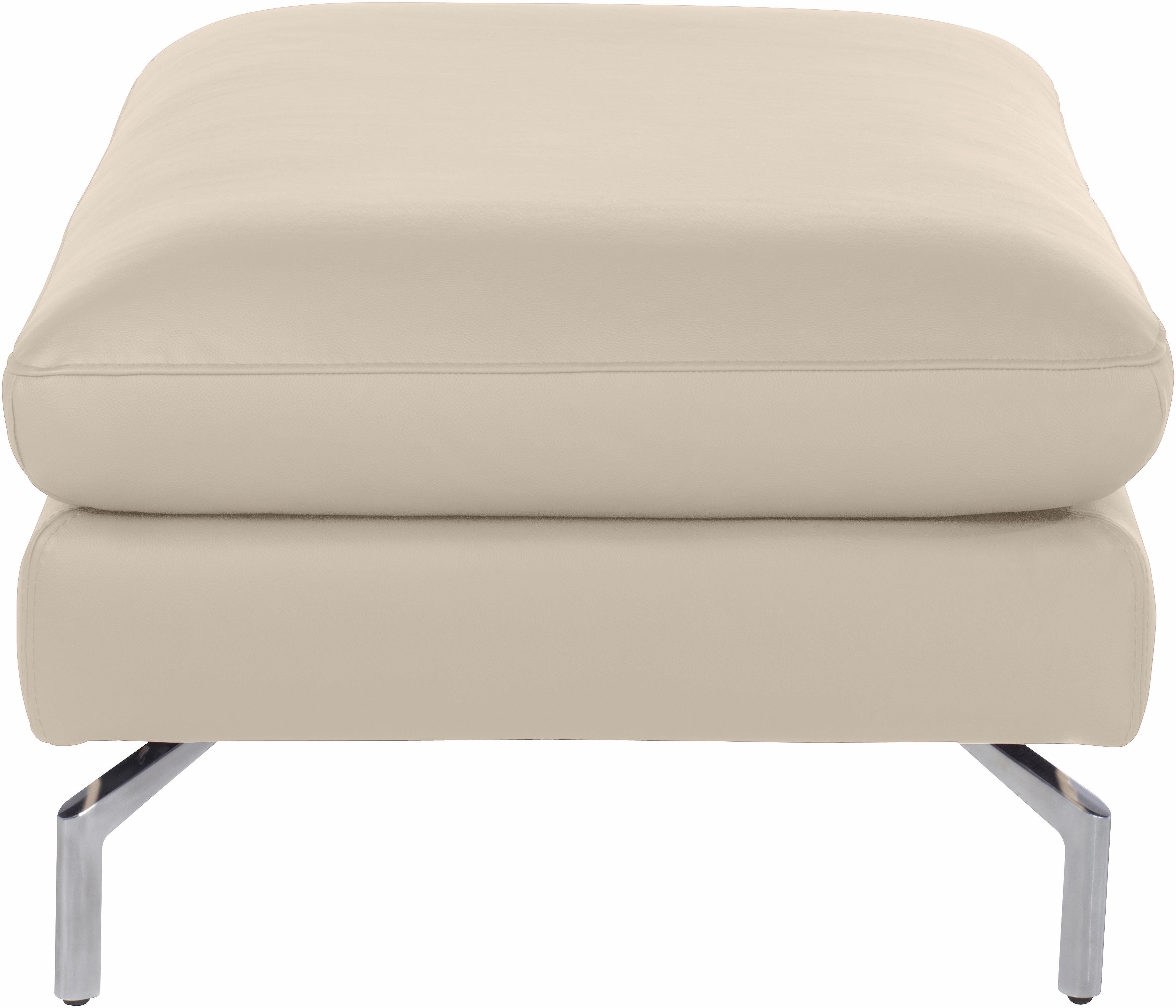 CALIA ITALIA Hocker Dave mit edlem Metallfuß