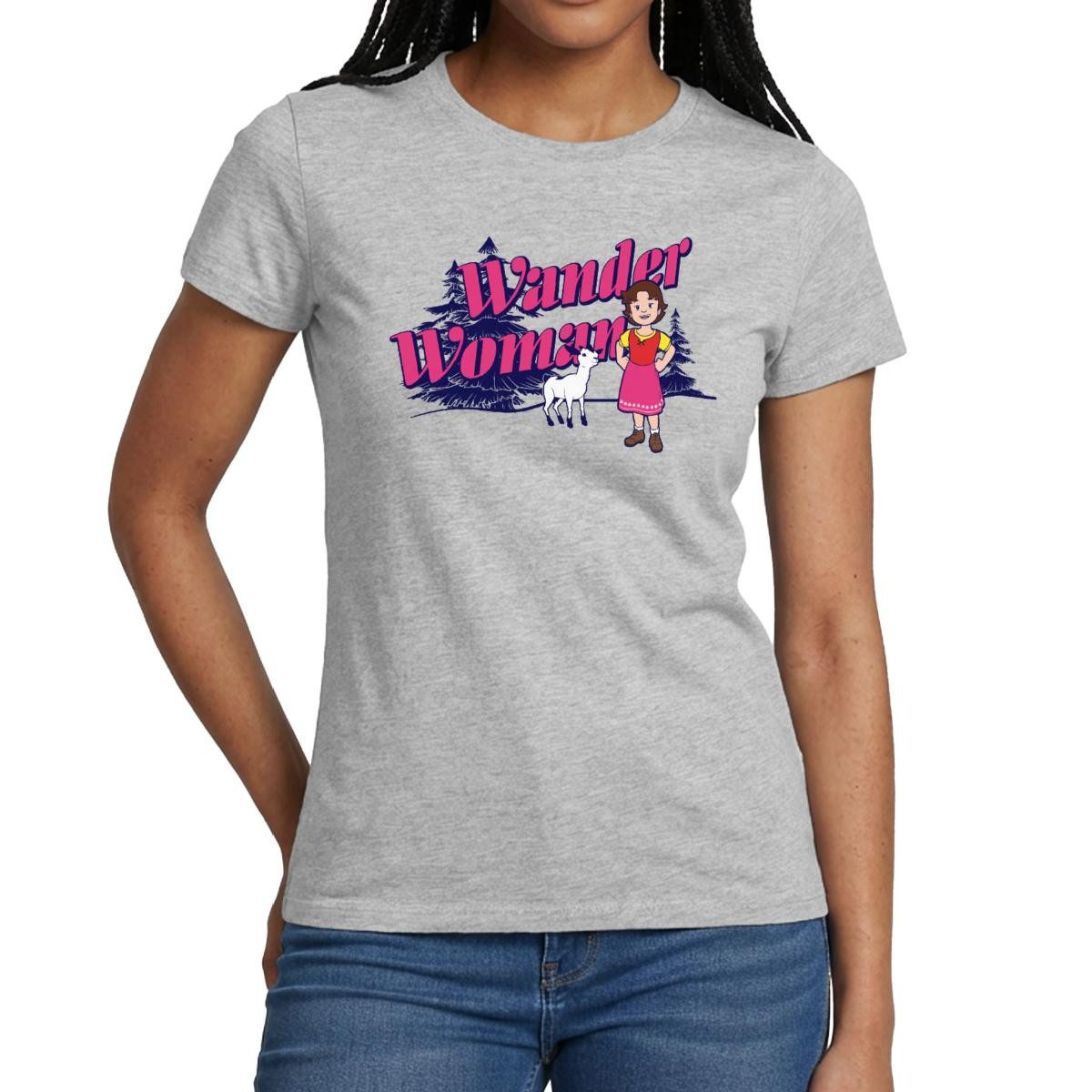 T-Shirt Heidi Wander Woman Frauen T-Shirt