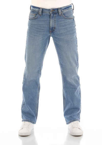 MUSTANG Straight-Jeans Herren Jeanshose Big Sur Regular Fit Denim Hose mit Stretch