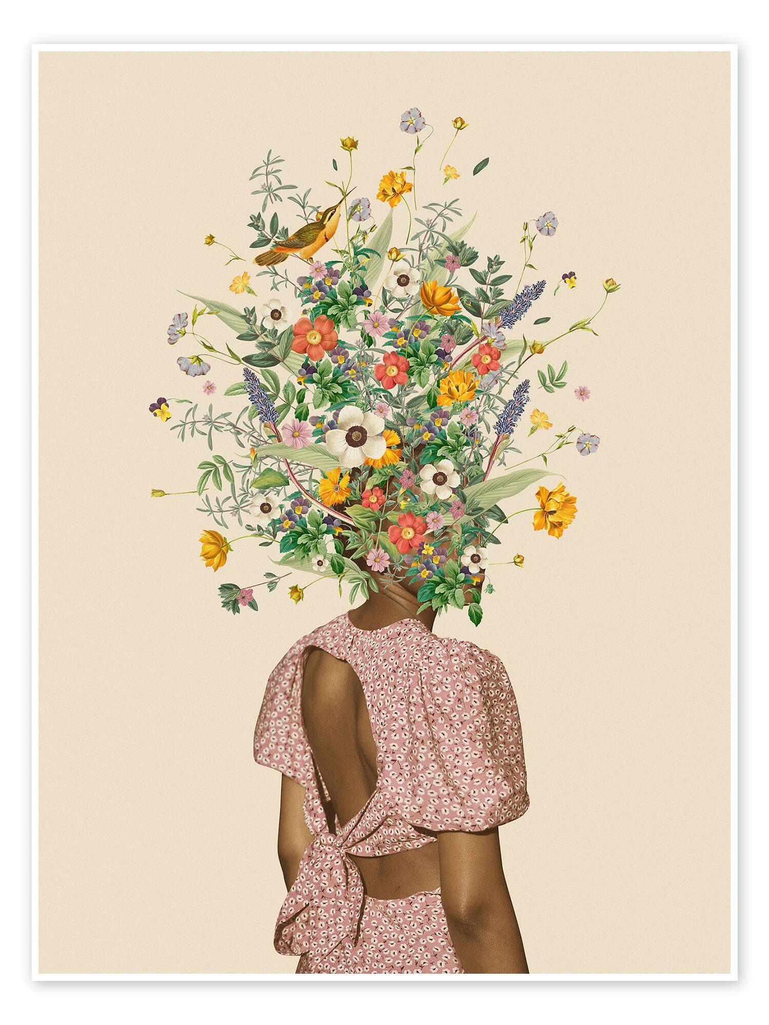 Posterlounge Wandbild Wildflower Bouquet, Frida Floral Studio, erhältlich als Poster, Leinwandbild, Wandsticker oder Acrylglasbild