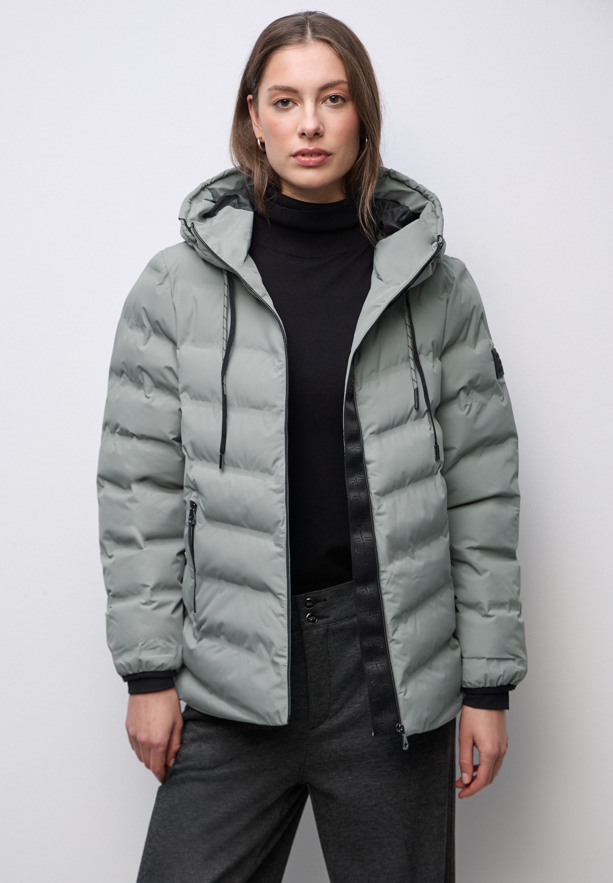 STREET ONE Steppjacke mit Kapuze mit günstig online kaufen