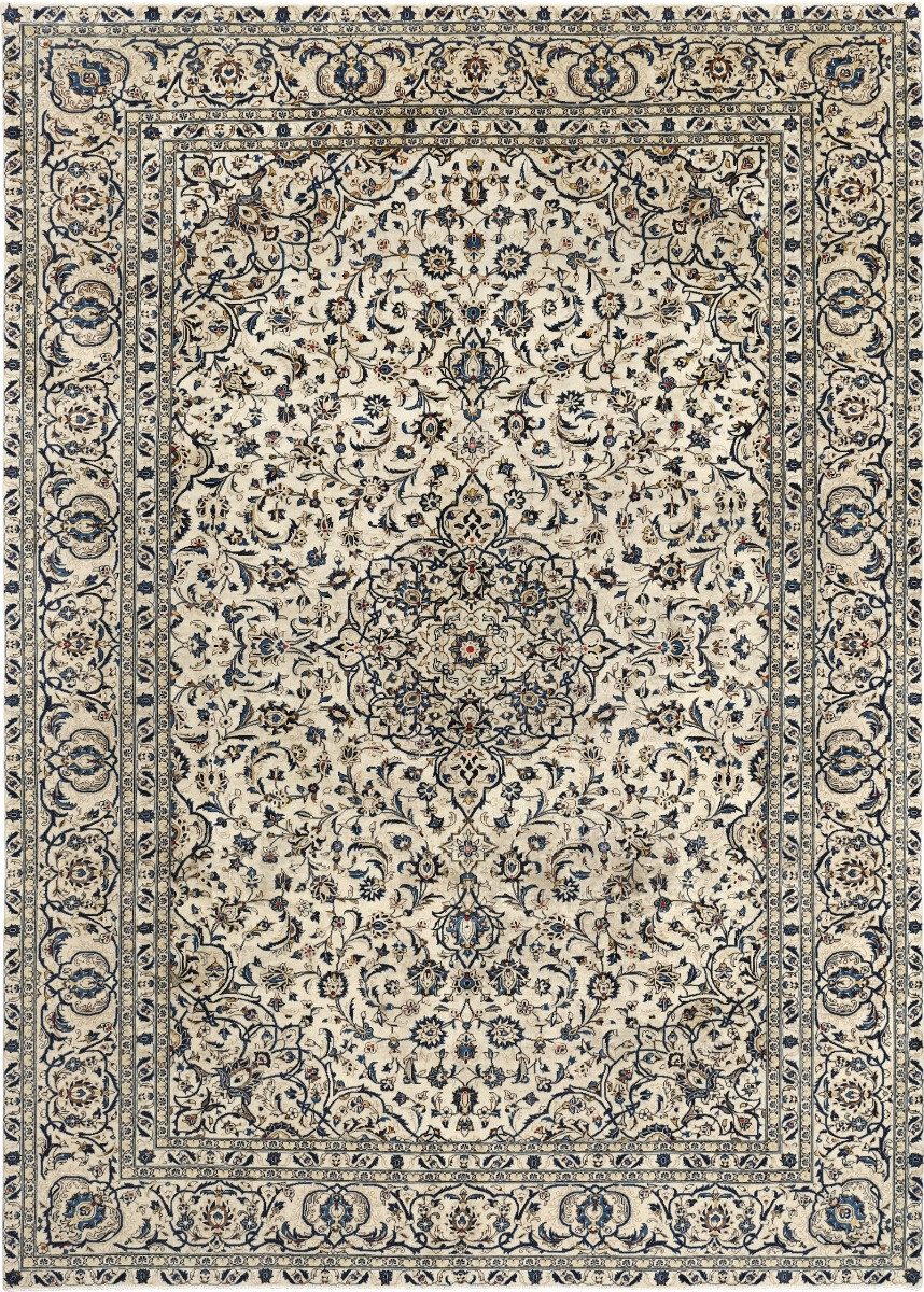 Carpet Avenue Teppich Keshan Patina 393x278, Rechteck, Höhe: 7 mm