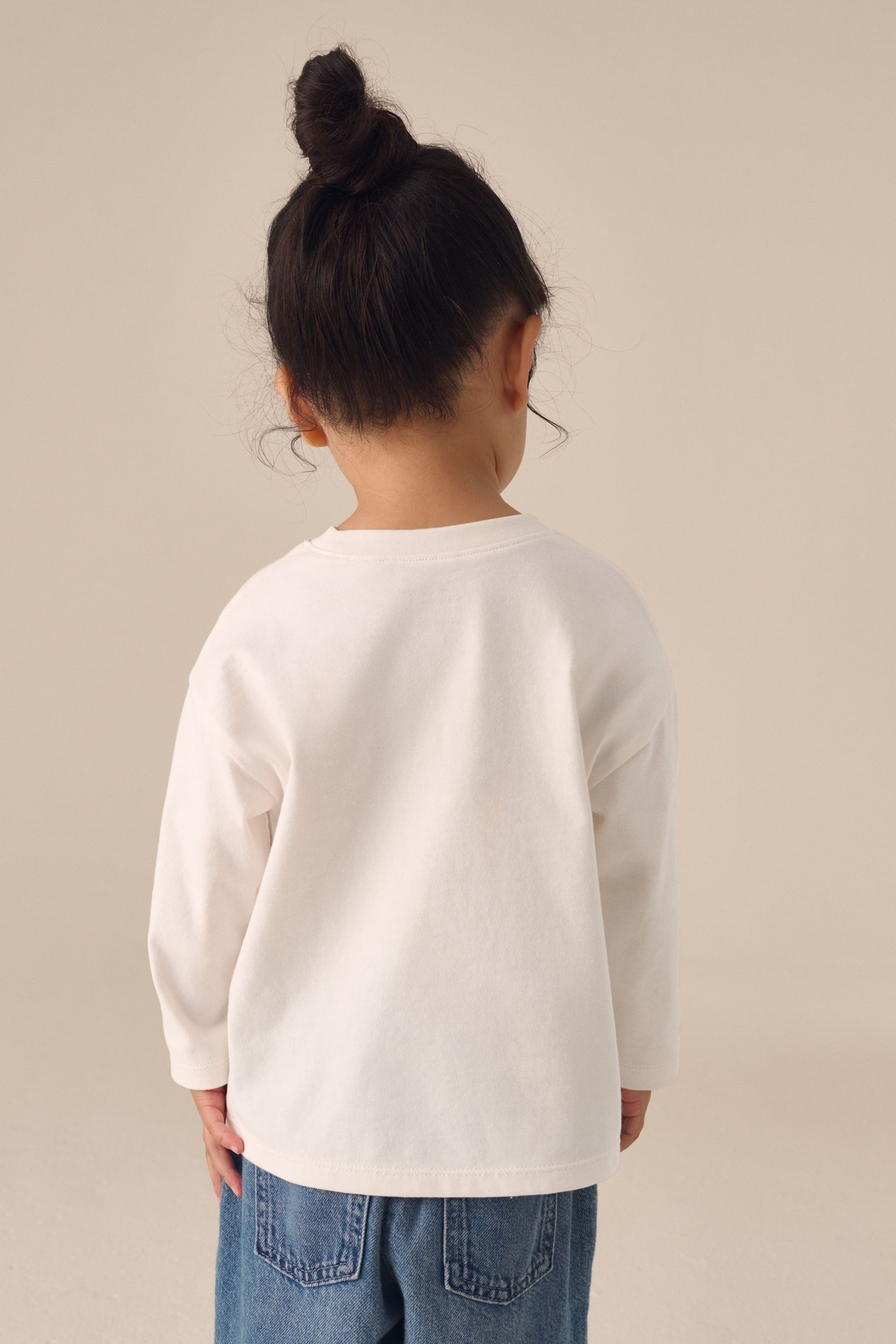 Next Langarmshirt Langarmoberteil mit Slogan (1-tlg) – Bild 2 von 5