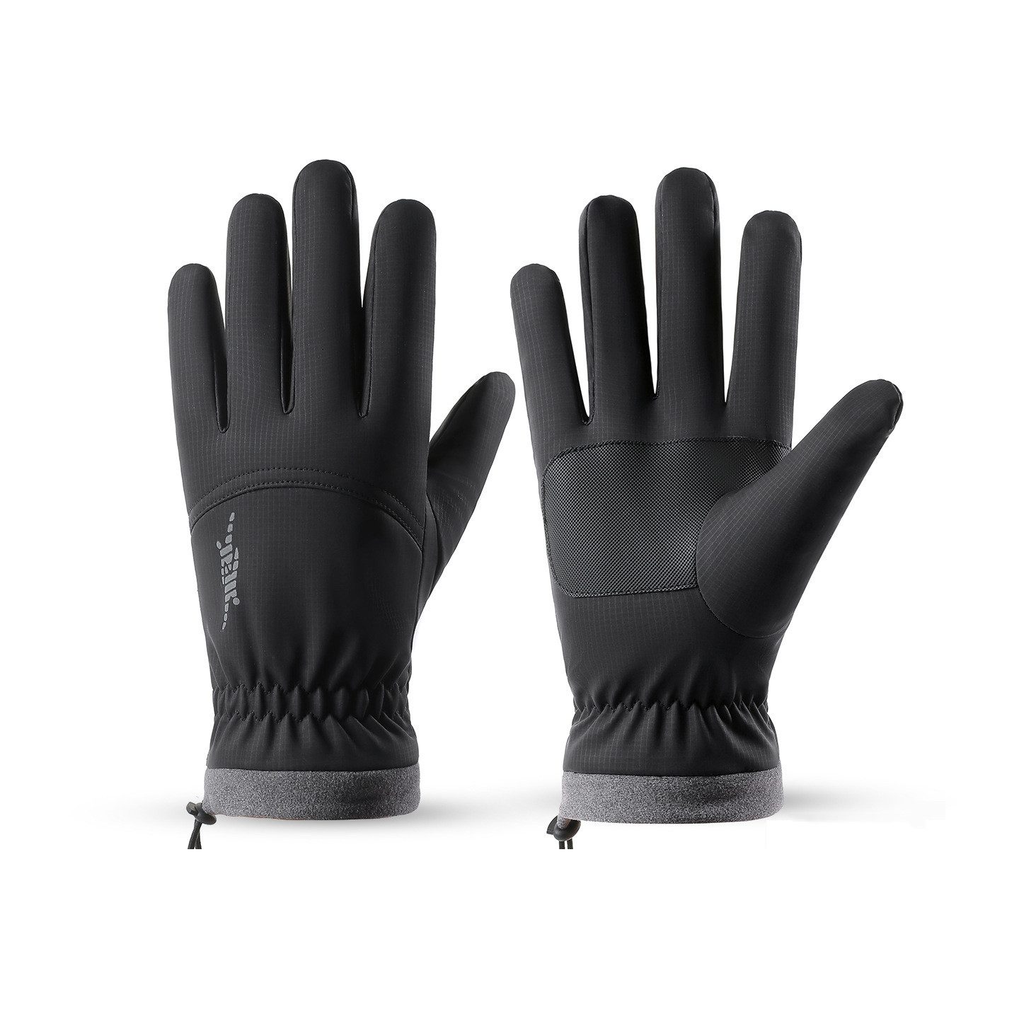 Zaewry Fahrradhandschuhe Wasserdichte Winterhandschuhe für Herren Damen, Multisporthandschuhe Thermo Warme Fahrradhandschuhe mit Touchscreen, Warme Skihandschuhe