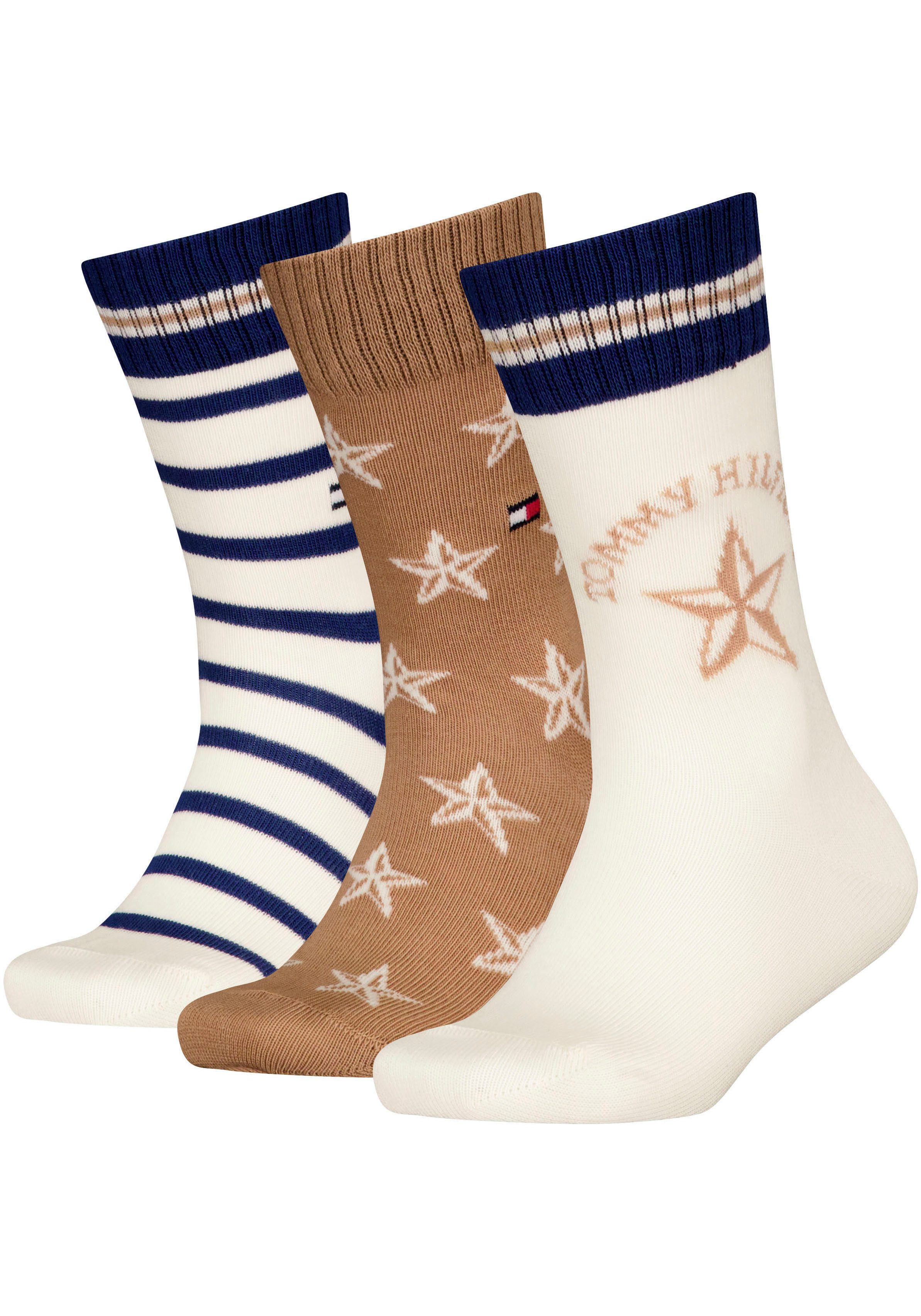 Tommy Hilfiger Socken (3-Paar) mit auffälliger günstig online kaufen