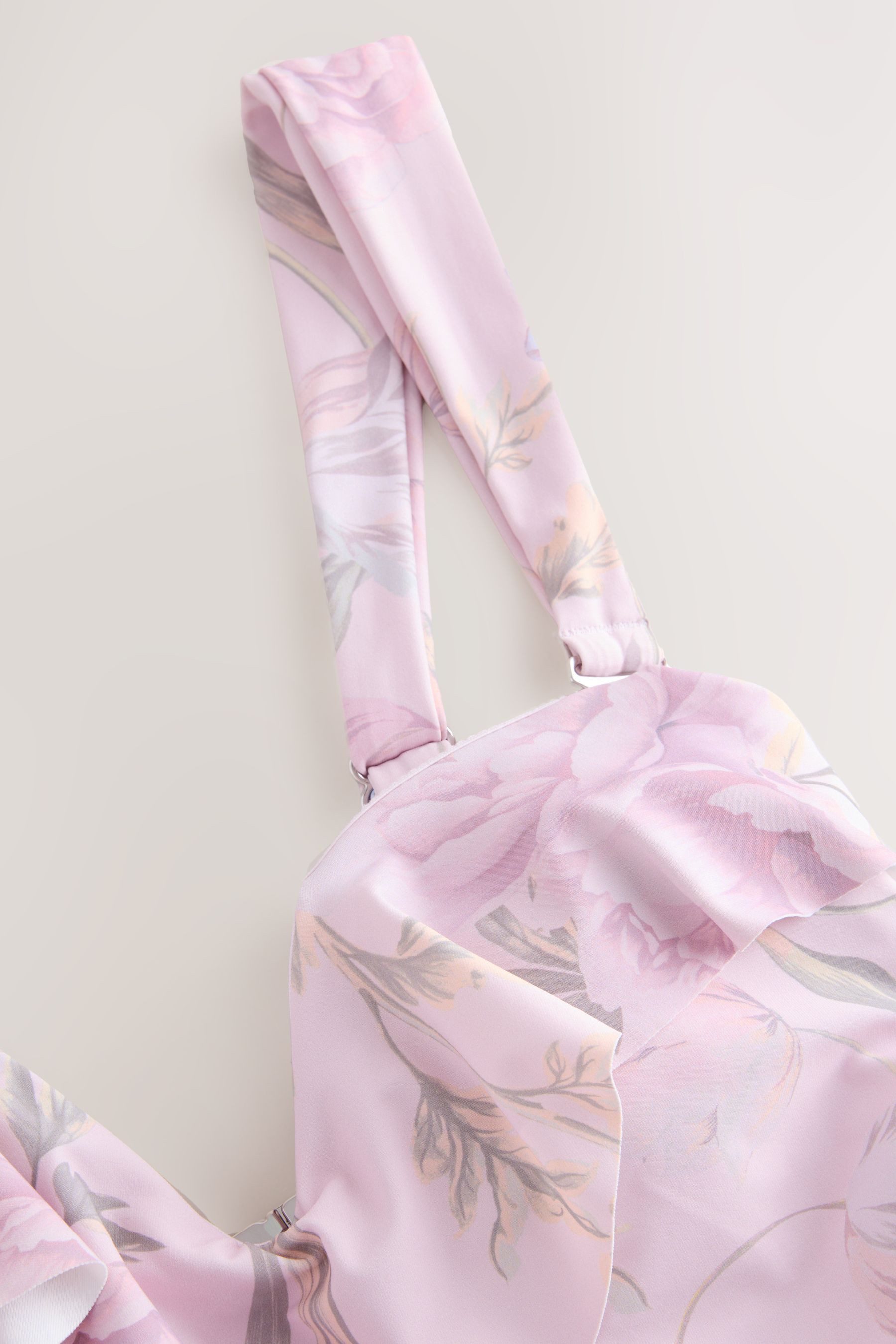 Next Badeanzug Kew Gardens Bauchformender Bandeau-Badeanzug günstig online kaufen