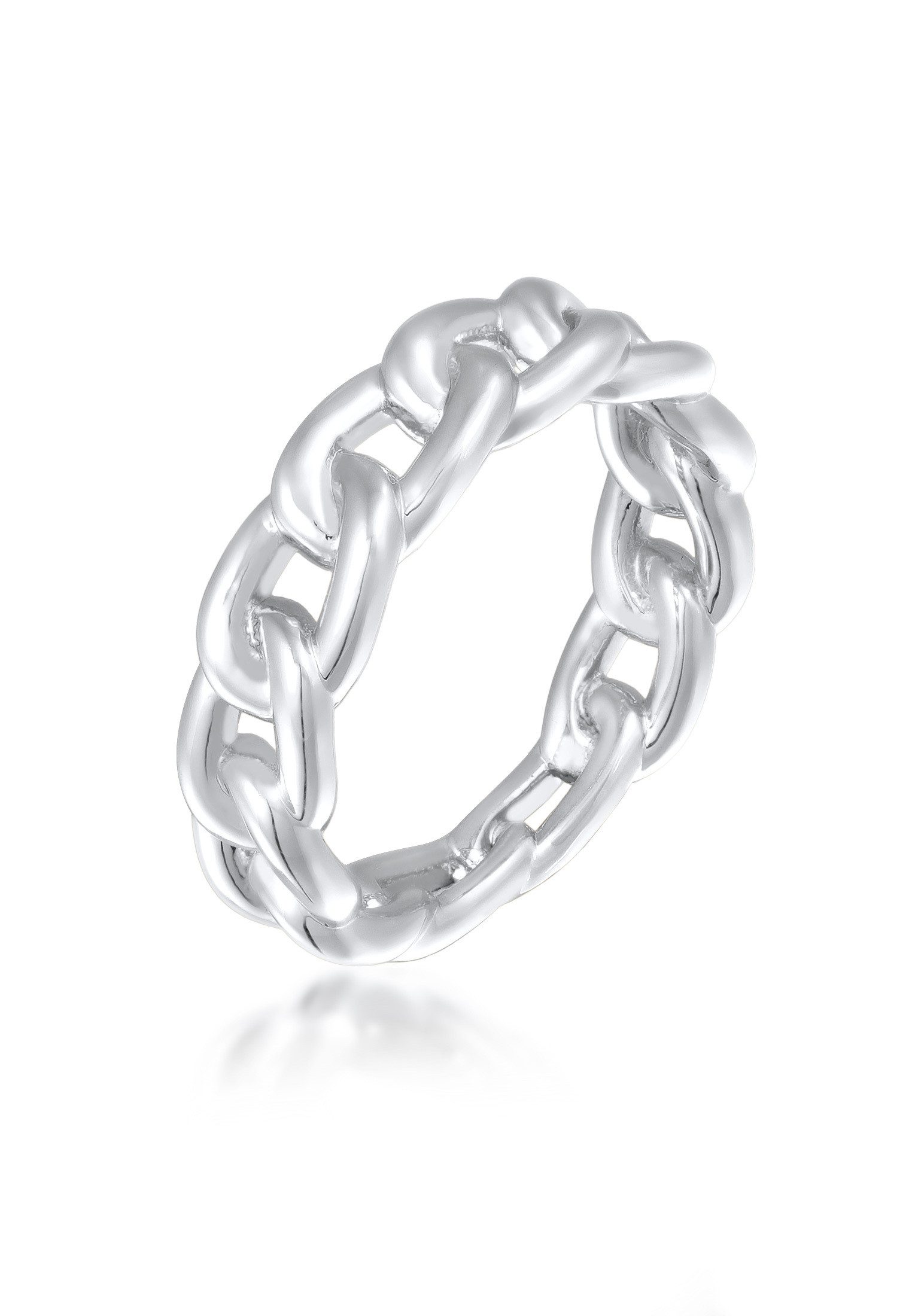 Elli Fingerring Gliederring Bandring Goldfarben für günstig online kaufen