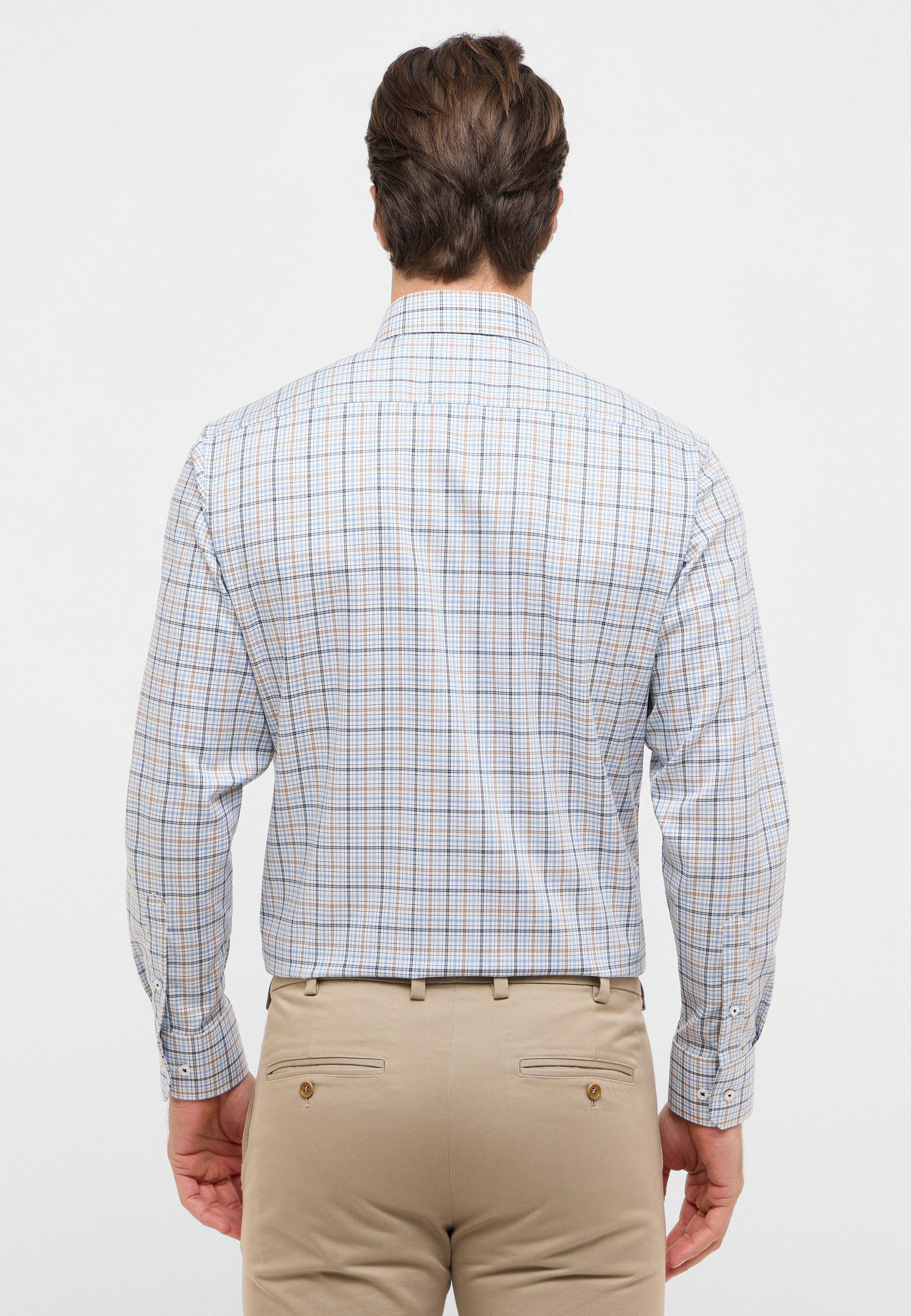 Eterna Langarmhemd MODERN FIT NON IRON (bügelfrei) günstig online kaufen