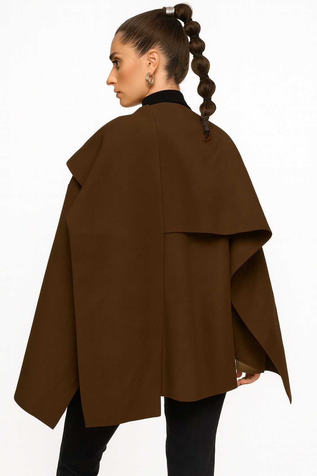 Worldclassca Poncho Worldclassca Poncho Crop Jacke Elegant Umhang Oberteil günstig online kaufen