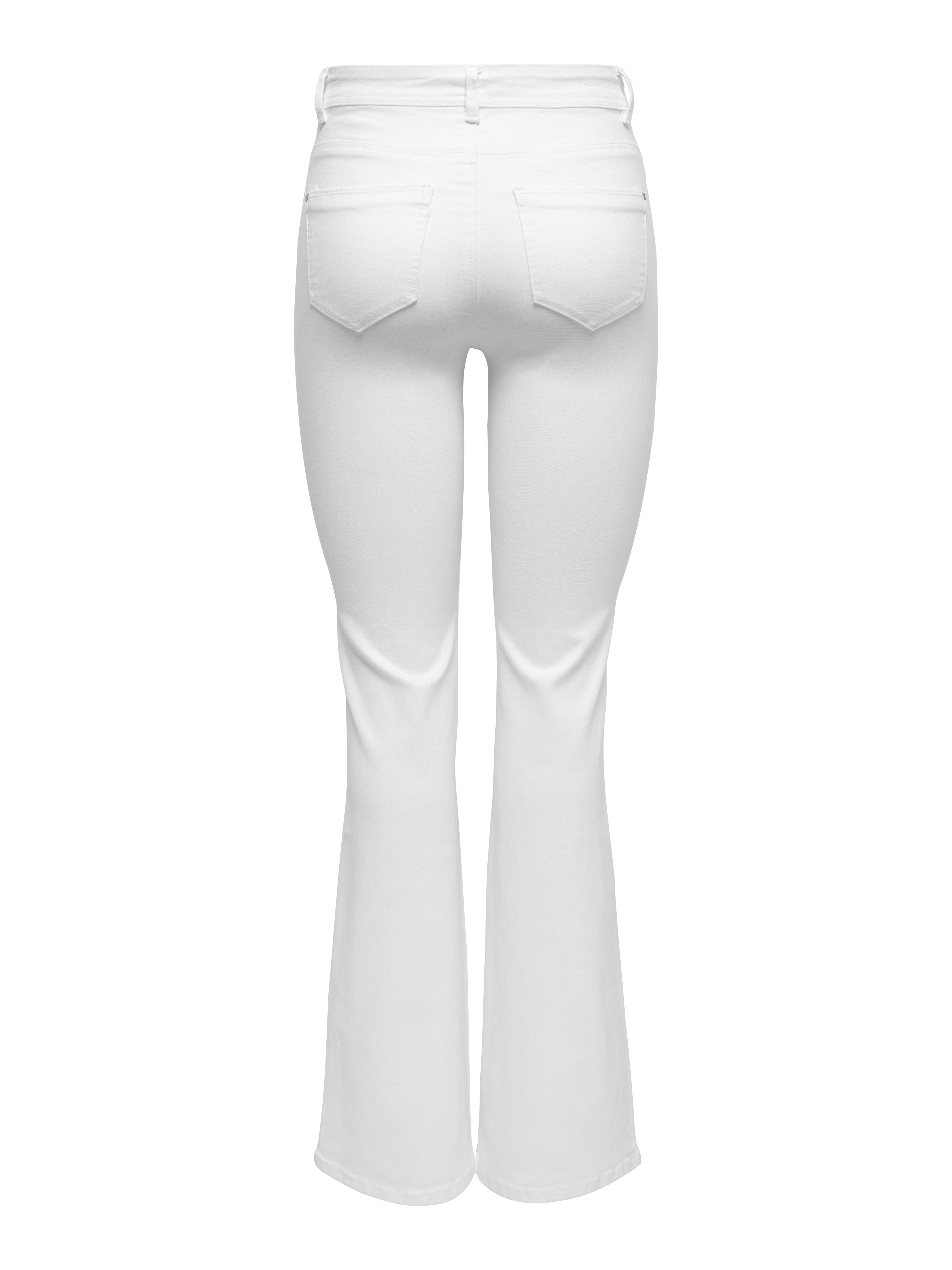 ONLY Bootcut-Jeans ONLWAUW HW FLARED WHITE DNM PIM221 günstig online kaufen