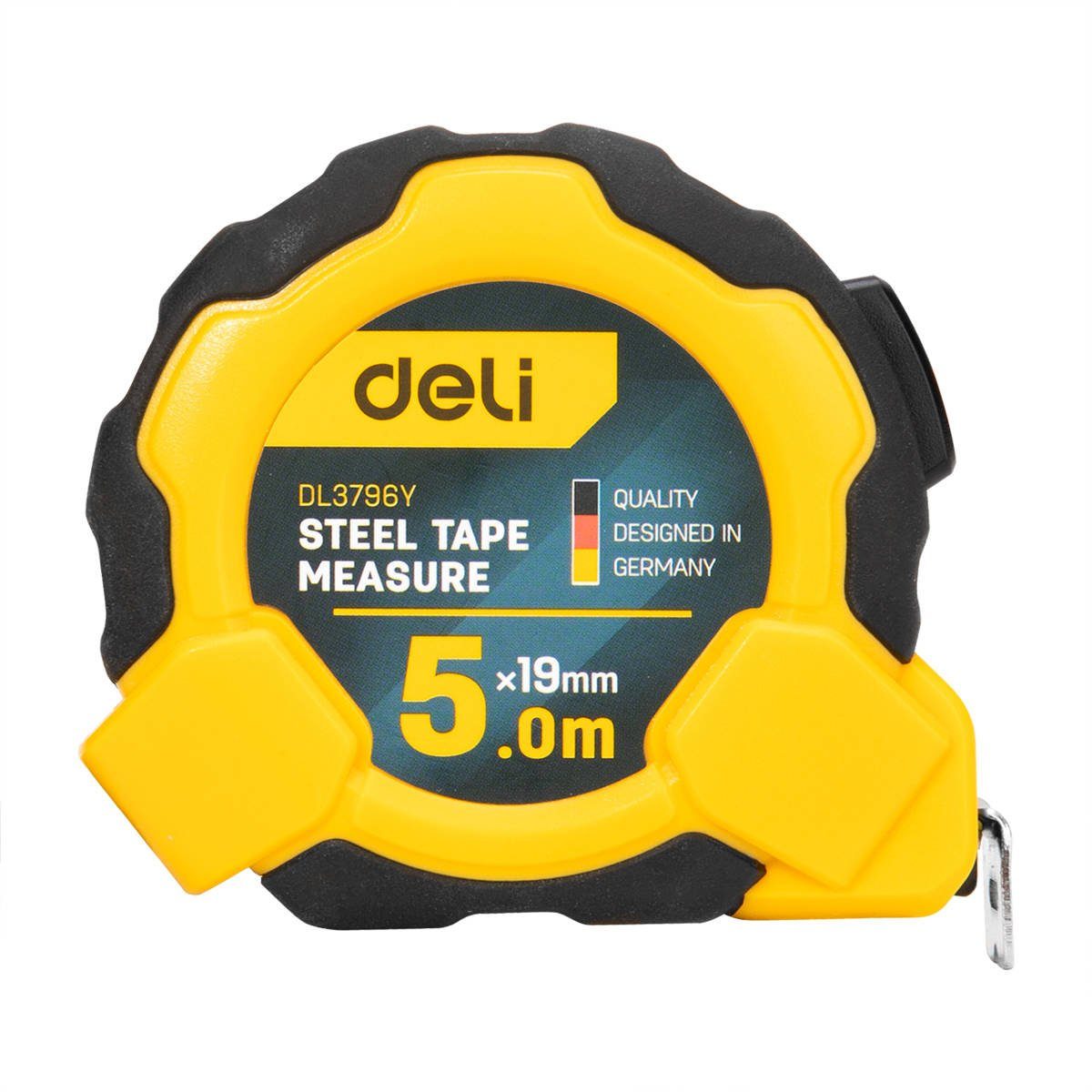 25mm Bandmaß Tools Einziehbares Stahl-Band Breit Deli Maßband DELI Maßband 5M