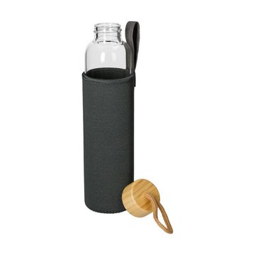 elasto Thermoflasche Glasflasche mit Hülle "Bamboo" 0,65 l