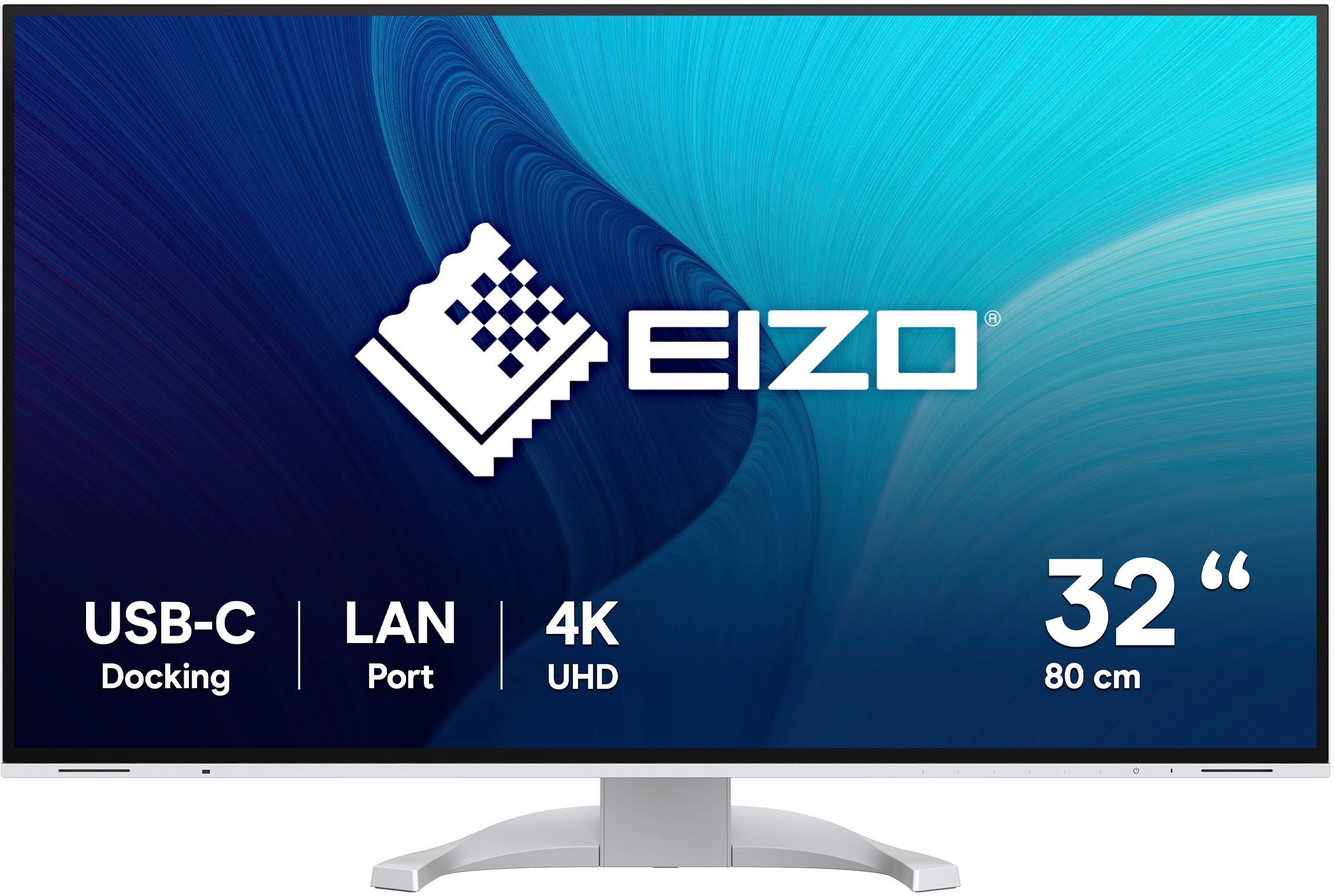 Eizo FlexScan EV3240X LED-Monitor (80 cm/32 ", 3840 x 2160 px, 4K Ultra HD, 5 ms Reaktionszeit, 60 Hz, IPS)