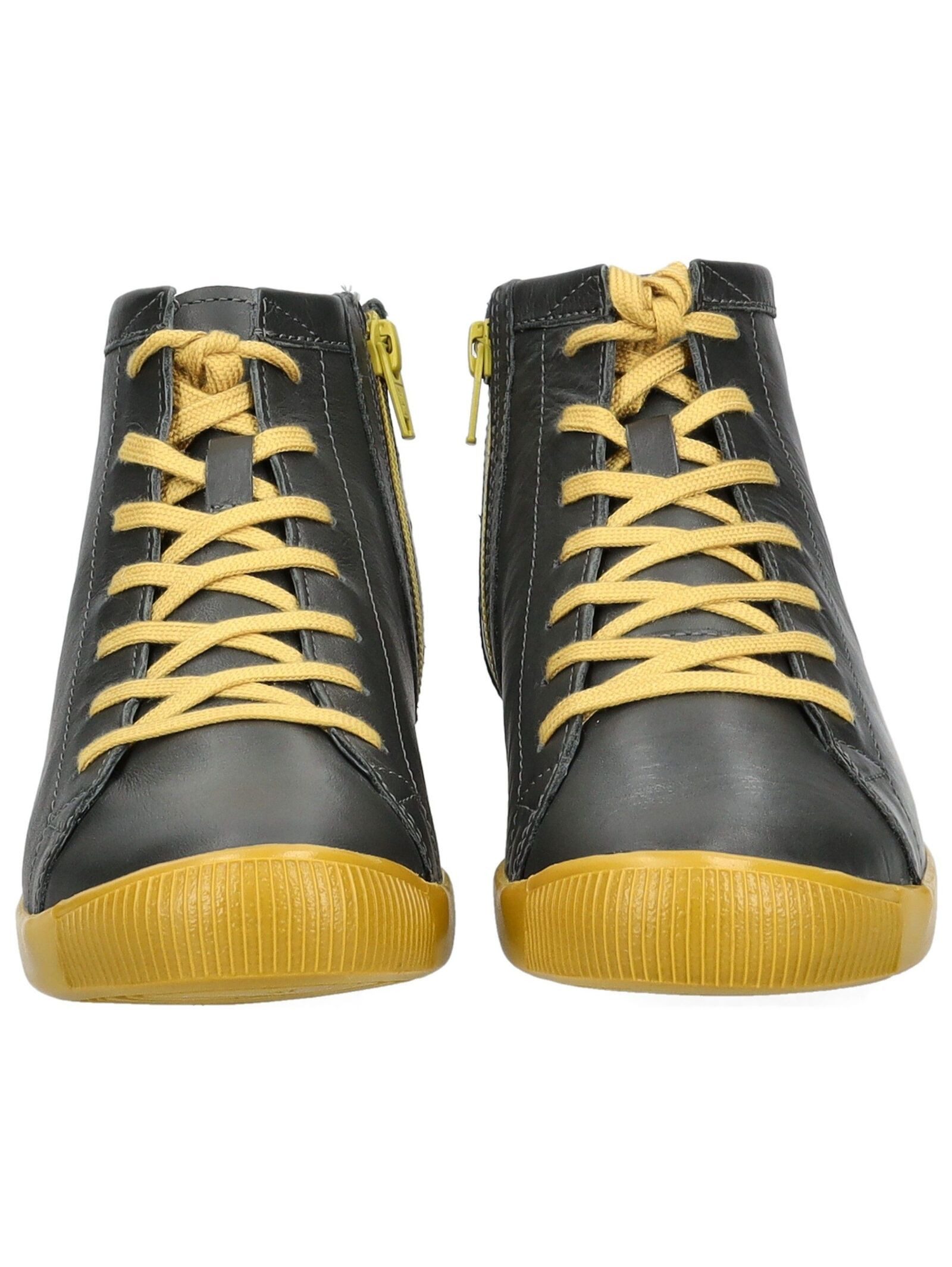 softinos softinos Stiefelette Leder Schnürstiefelette