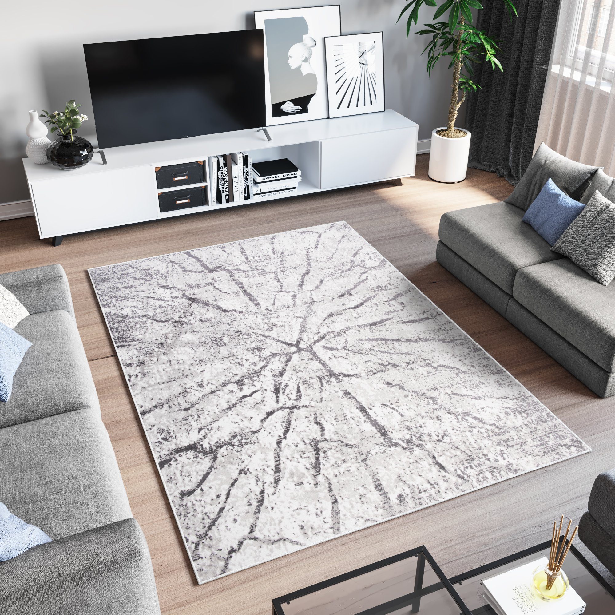 Tapiso Teppich SKY, rechteckig, Höhe: 12 günstig online kaufen