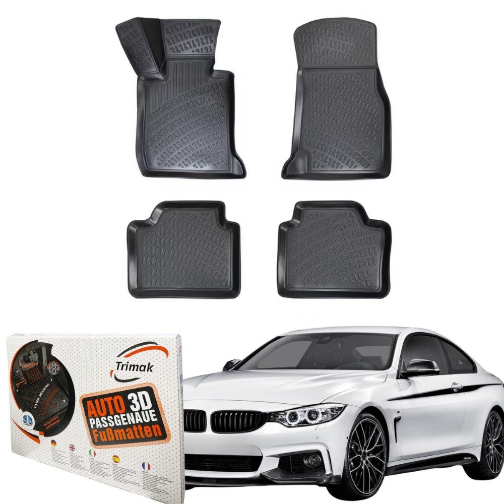 Passform-Fußmatten Oder Kofferraumwanne Oder Set für BMW 4 Series