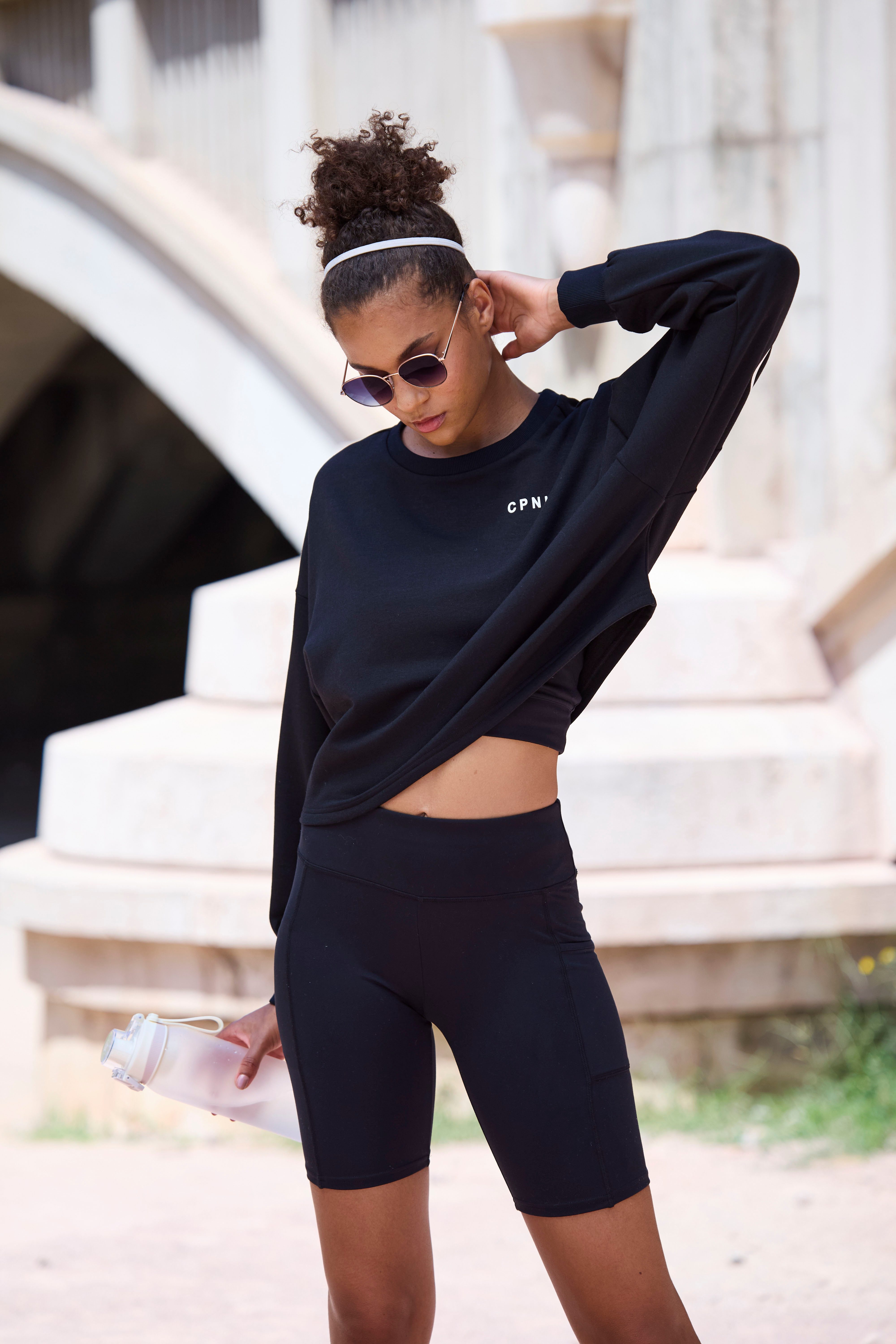 Copenhagen Studios Sweatshirt mit großem Rücken-Print