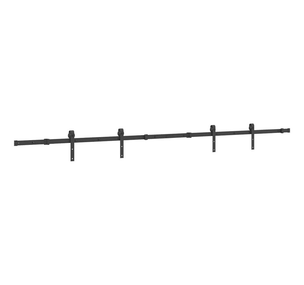 Thumbnail - vidaXL Türbeschlag, Schiebetürbeschlag-Set 305 cm Stahl Schwarz