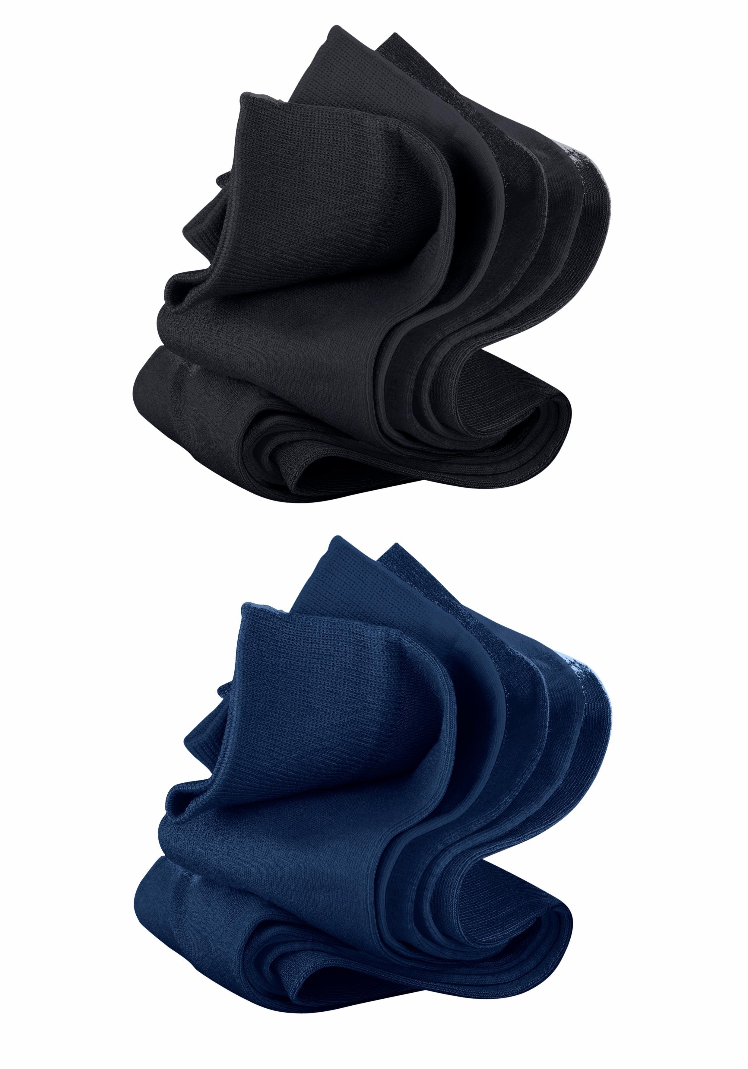 H.I.S Freizeitsocken (Packung, 10-Paar) mit weichen Rippbündchen