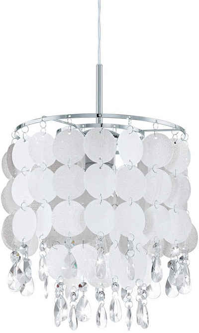 Kristall Deckenlampe Lampe Glas rund 45cm Klassisch Design ANETTA 5x E14 Lichter 
