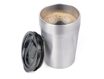 TROIKA Thermobecher Thermobecher für Cappuccino, Latte Macchiato, Kaffee und andere Heißge