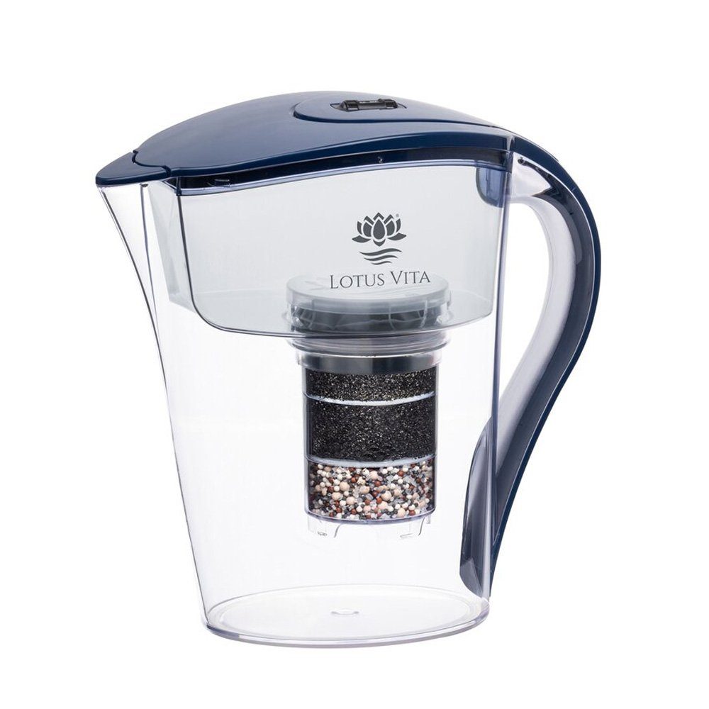 Lotus Vita Wasserfilter Kanne Family 1,8L - Natura Plus