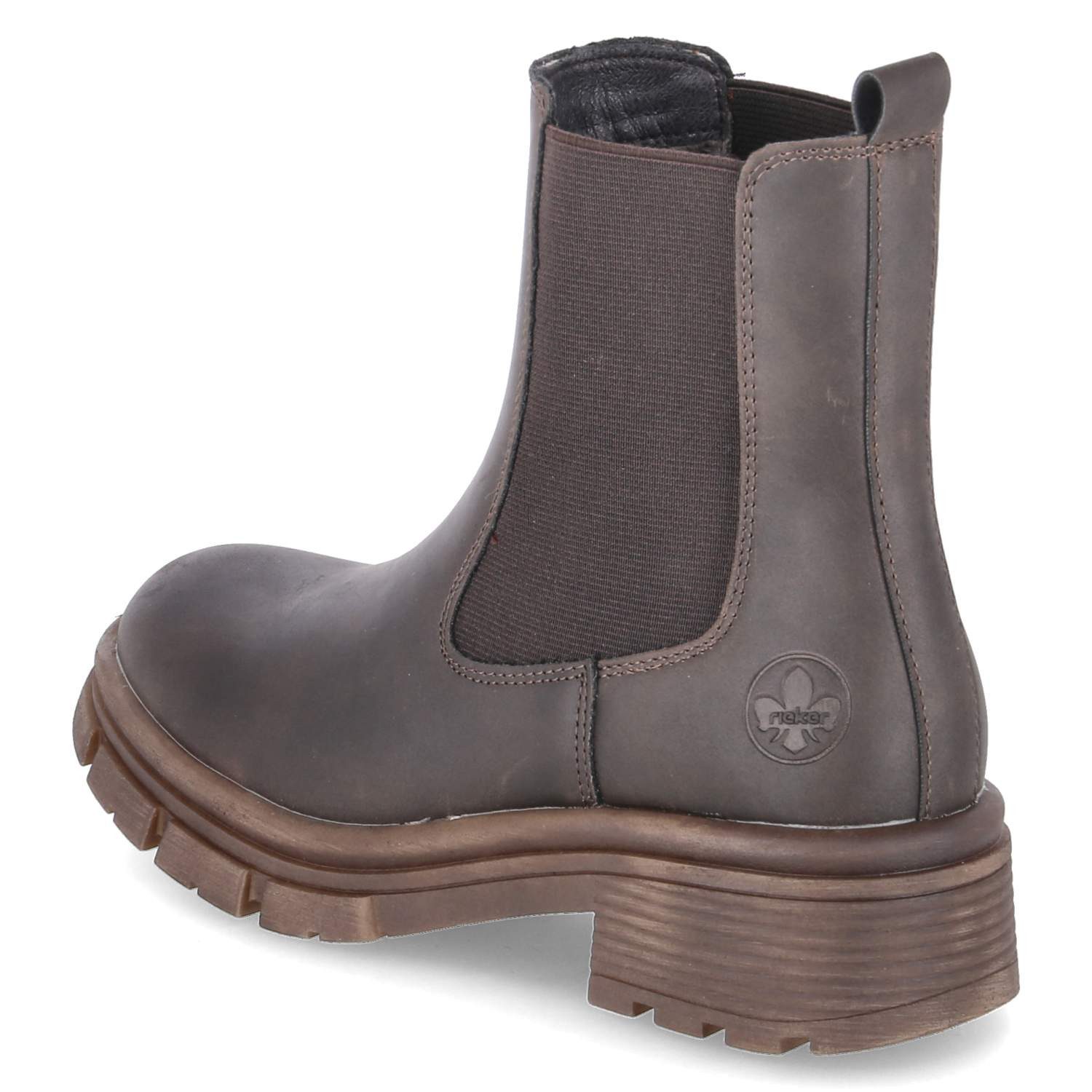 Rieker Rieker 91480-25 Damen Synthetik brown Schlupfstiefel