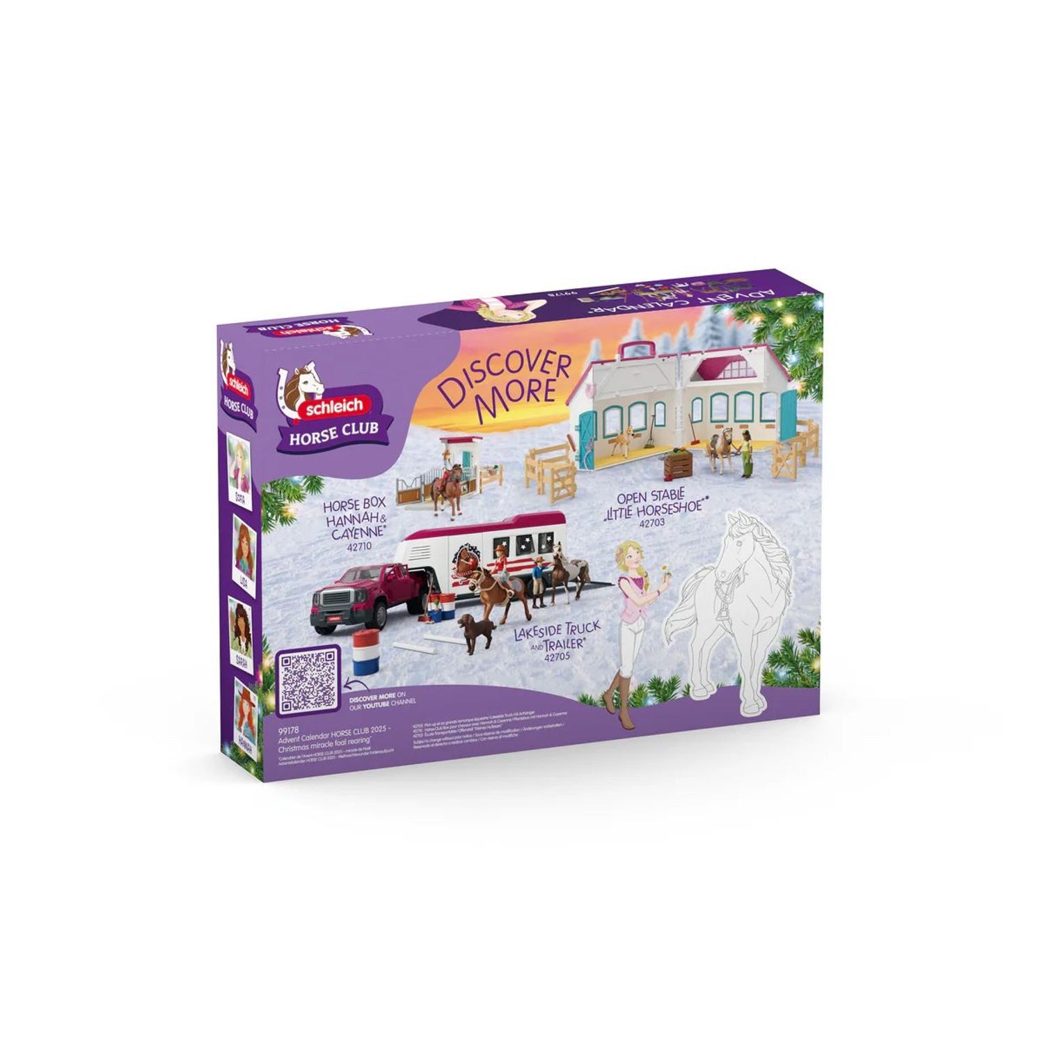 Schleich® Spielzeug-Adventskalender Adventskalender (1-tlg), Reiterspaß